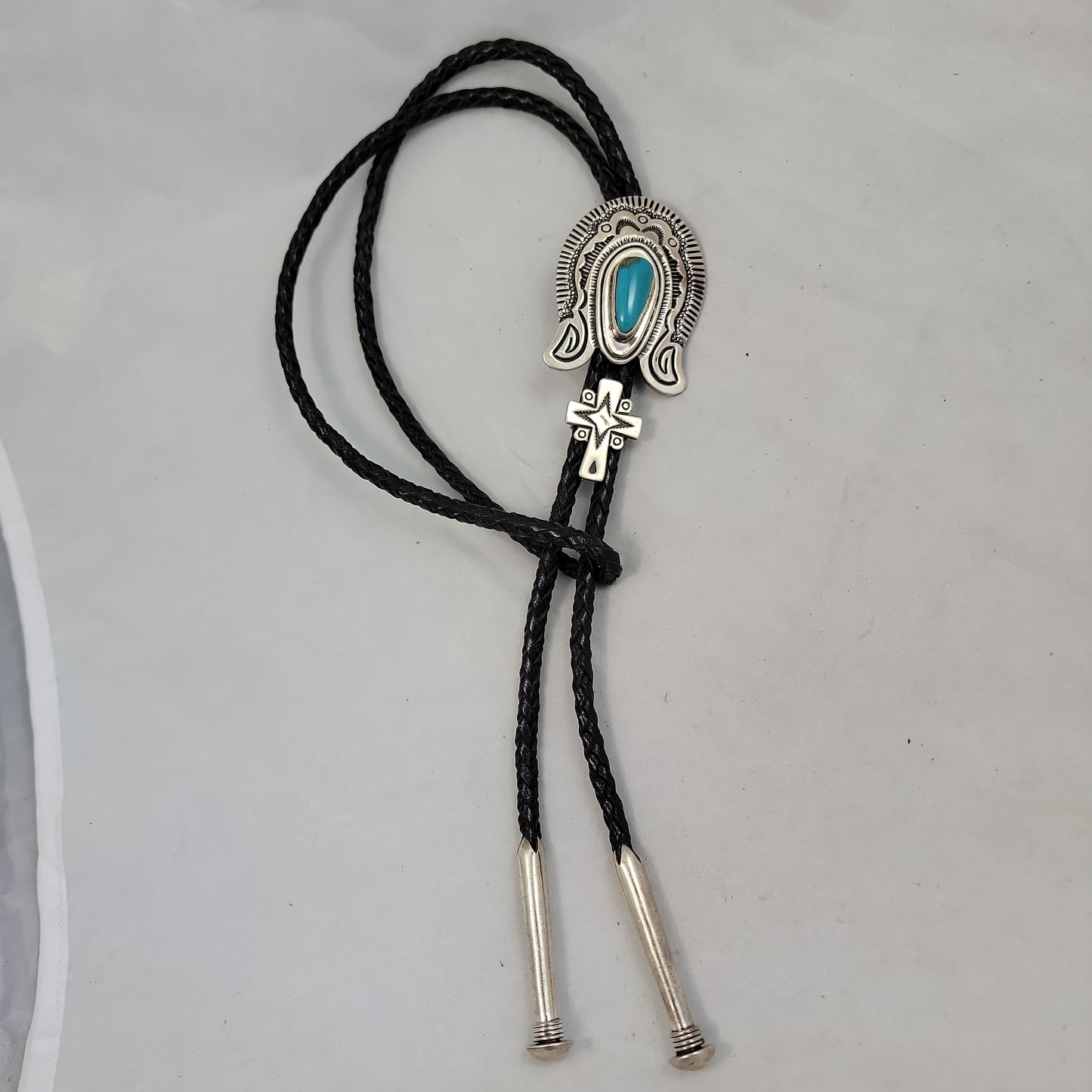 Cross Bolo Tie