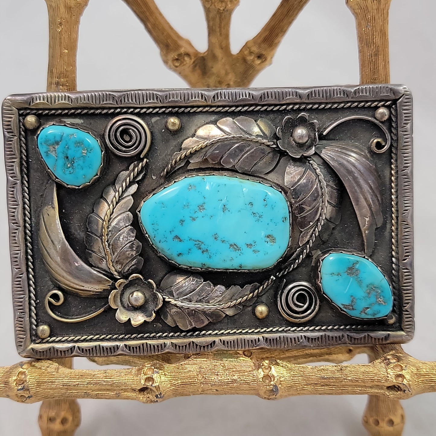 Turquoise Belt Buckle