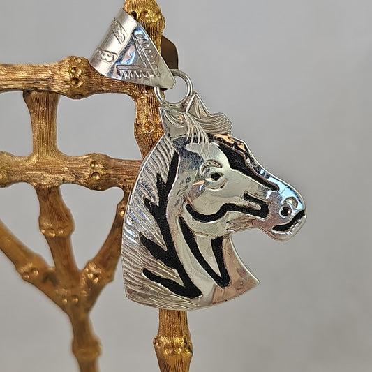 Sterling Horse Pendant