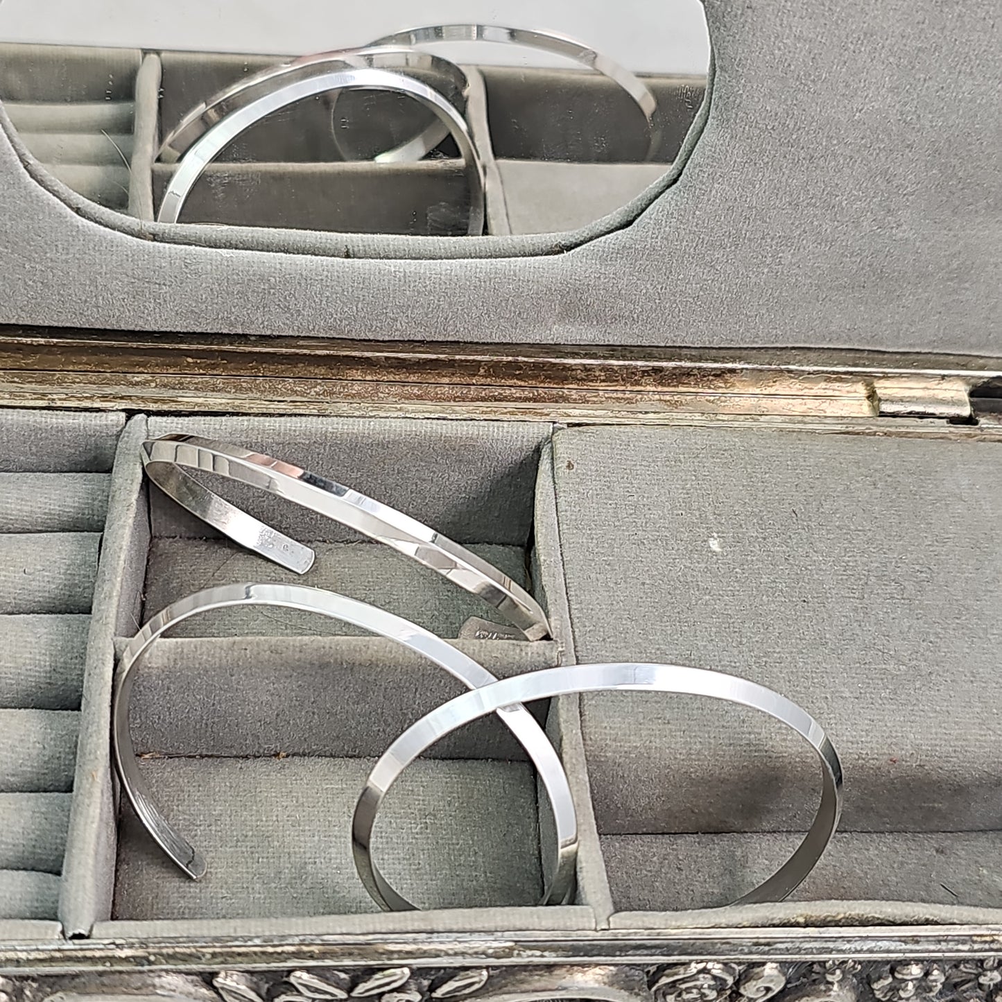 Triangle stacker bracelet