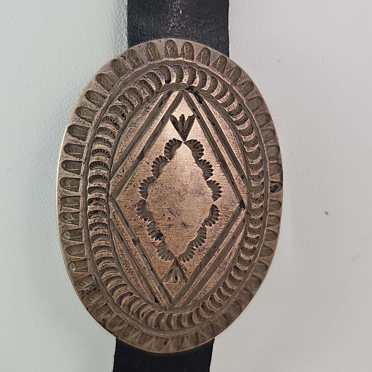Rug pattern concho belt