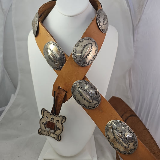 Sterling concho belt