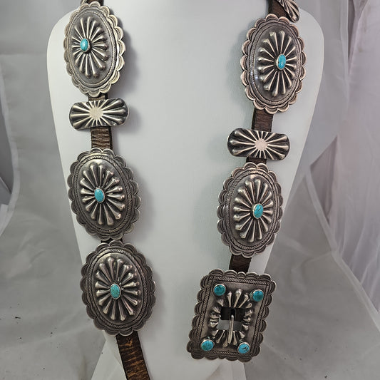 Vintage concho belt