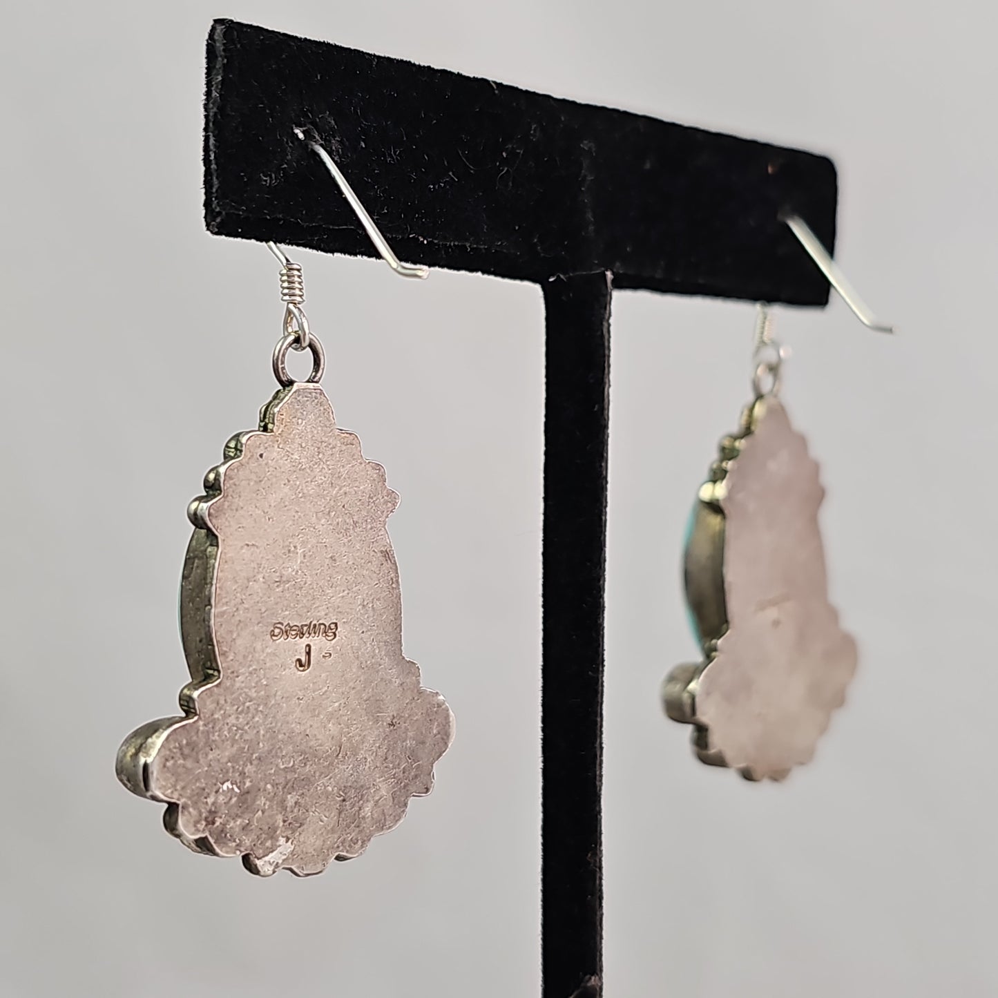 Cluster fan earrings
