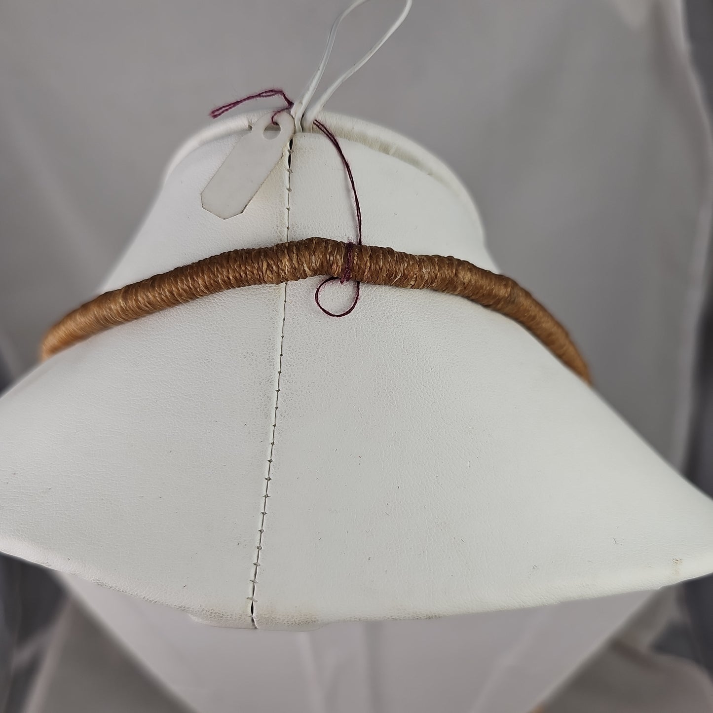 Mary Coriz Spiney oyster heishi necklace with jacla