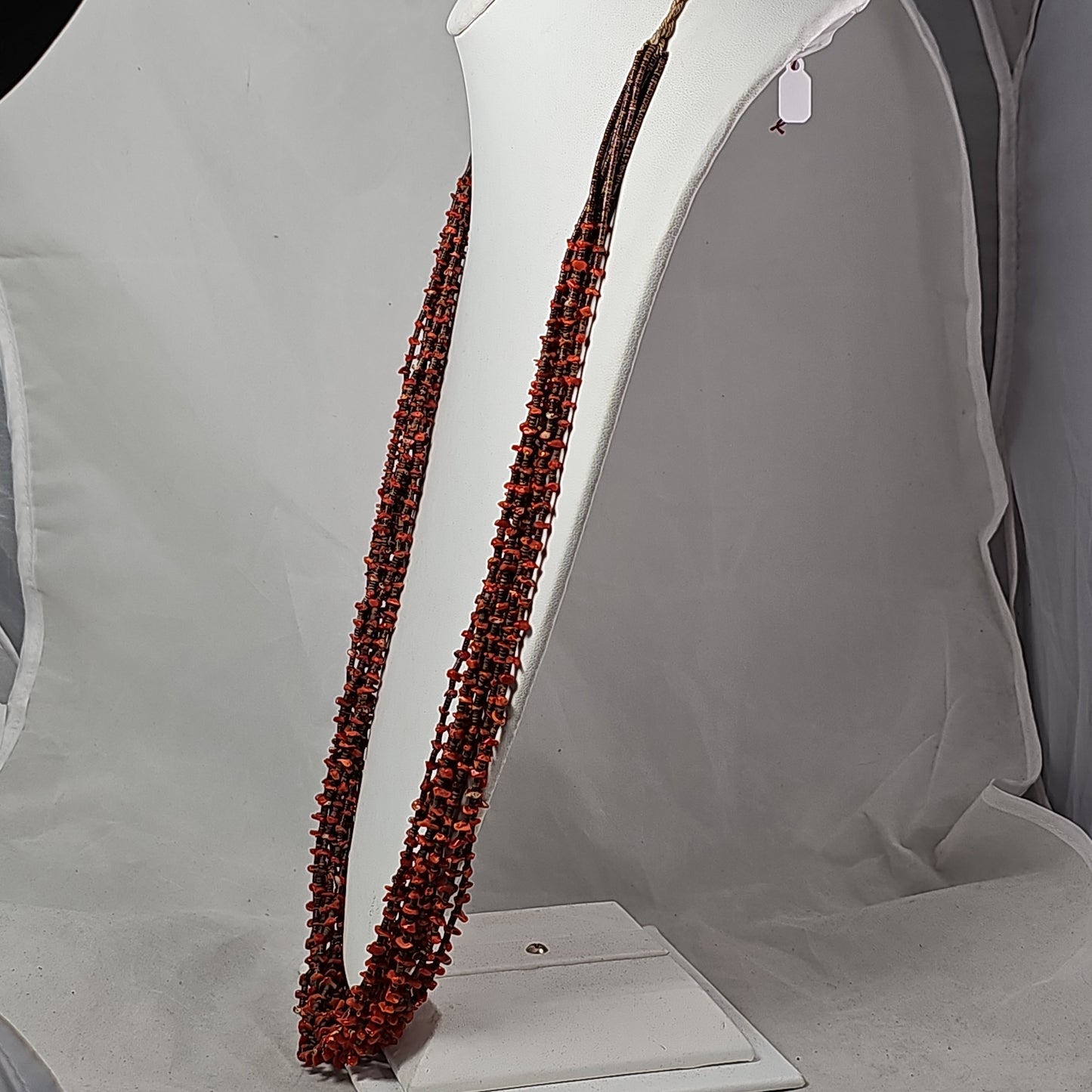 10 strand coral necklace