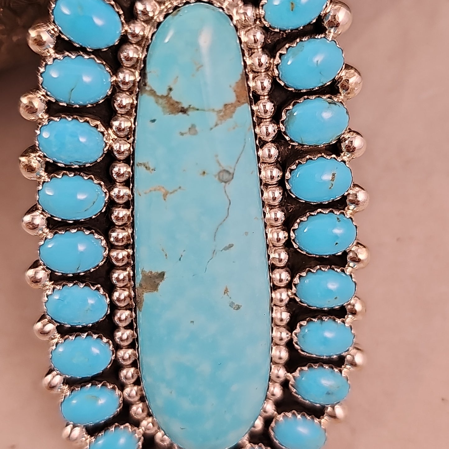 Turquoise statement ring
