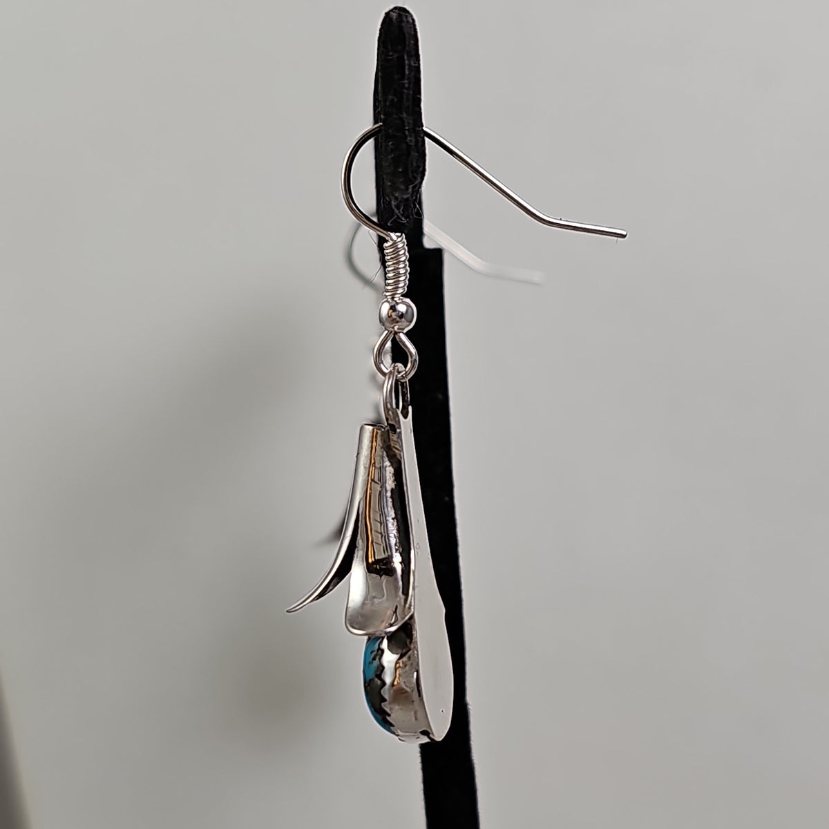 Turquoise blossom earrings