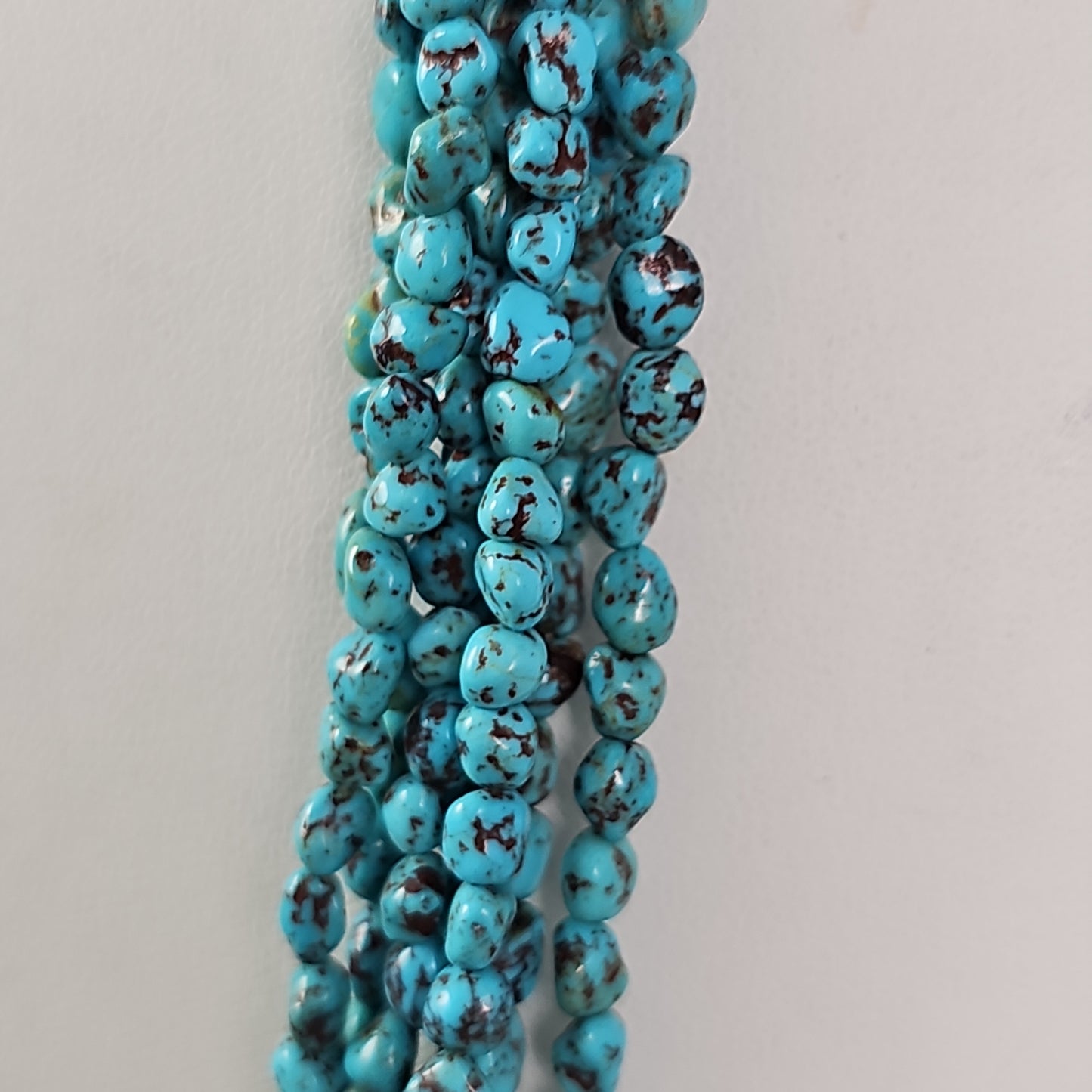 7 strand turquoise necklace