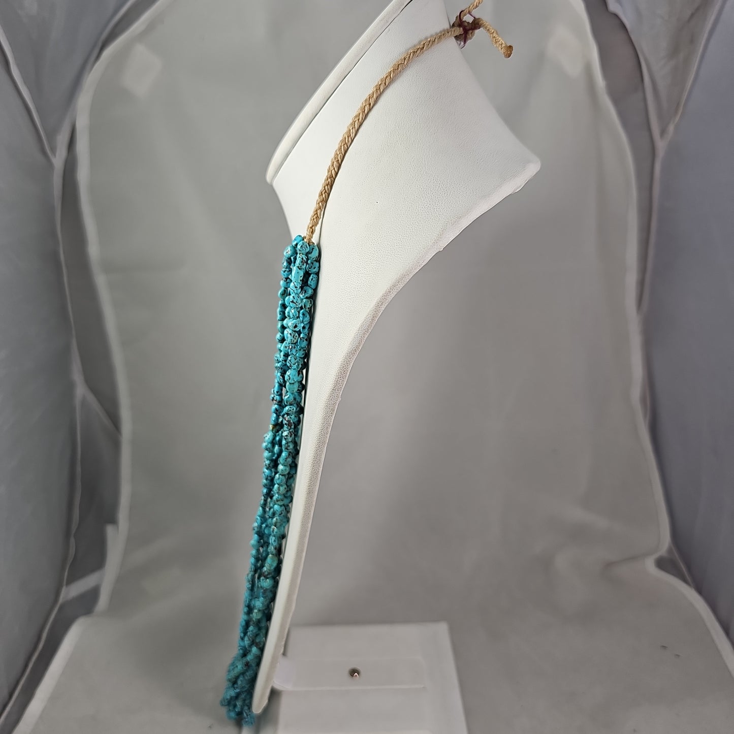 7 strand turquoise necklace