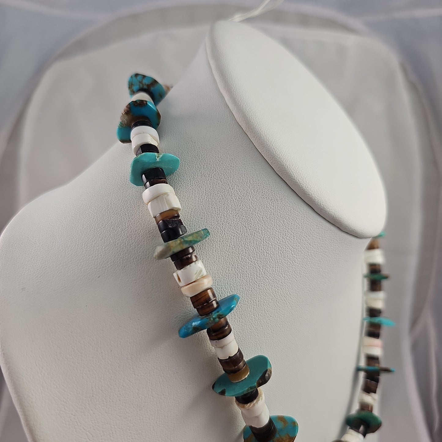 Augustine Lovato Vintage turquoise necklace