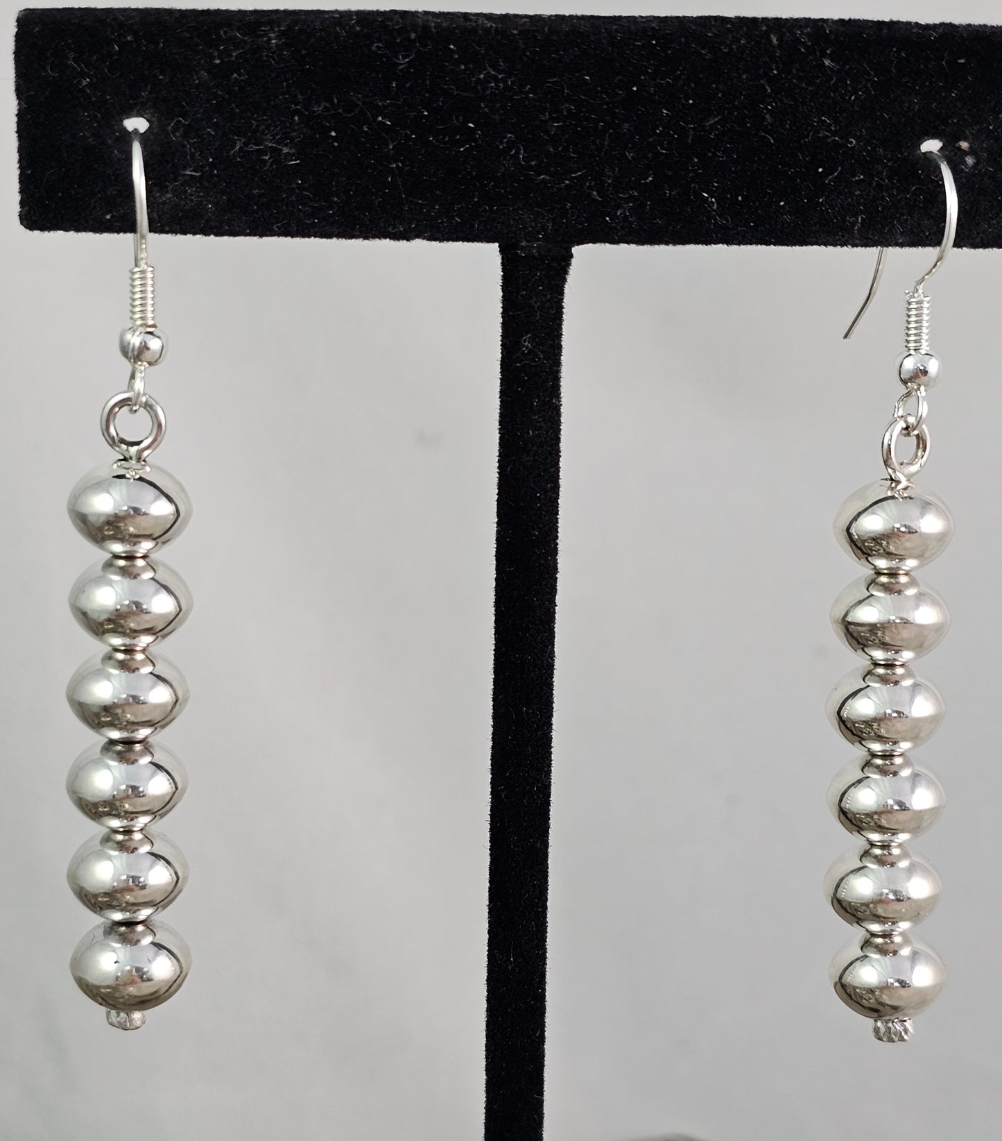 Navajo pearl earrings
