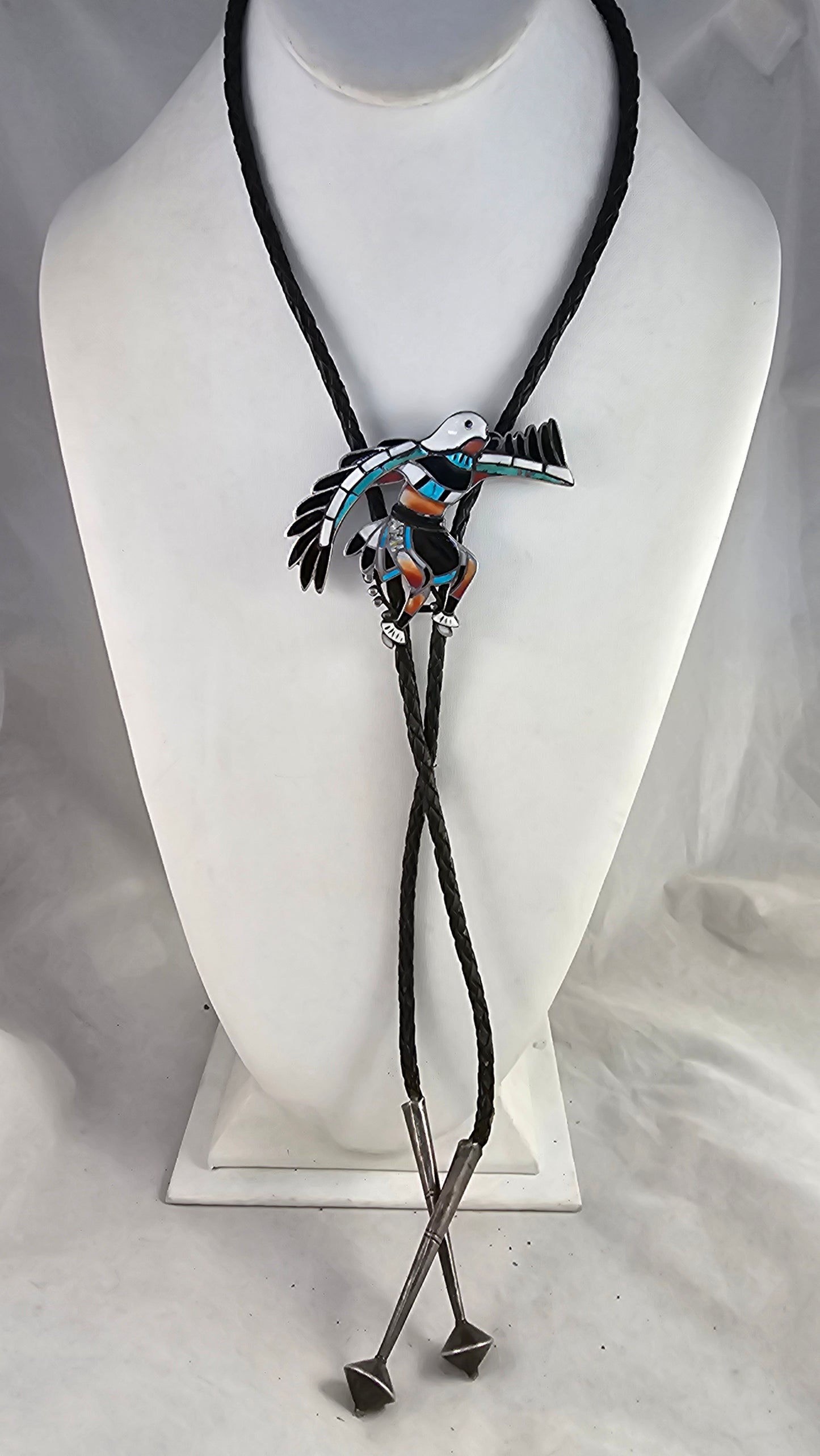 Eagle dancer bolo tie