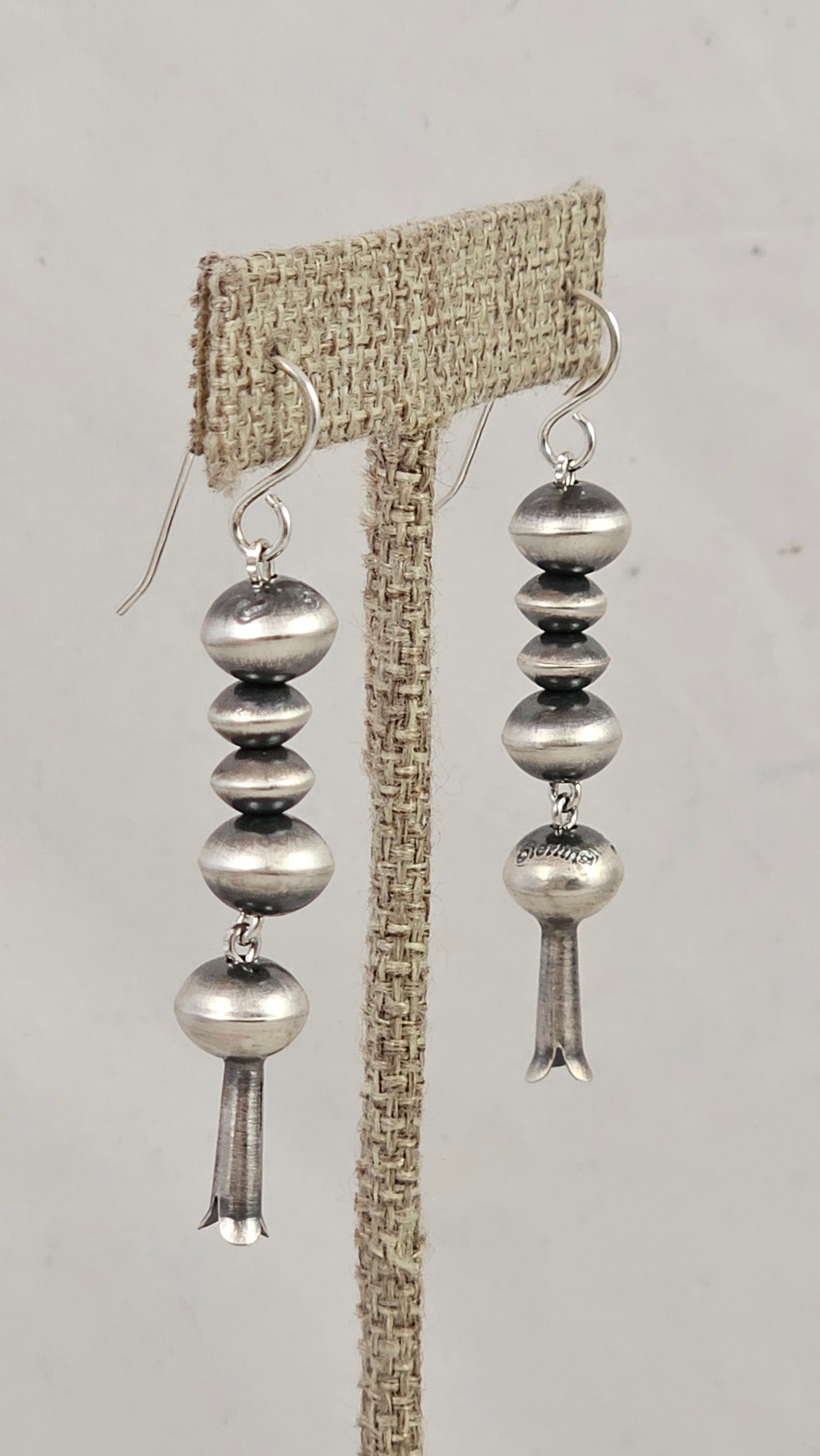 Navajo pearl earrings