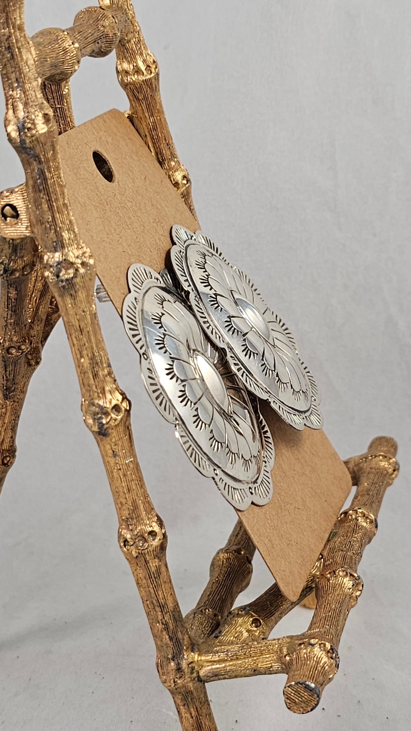 Concho earrings