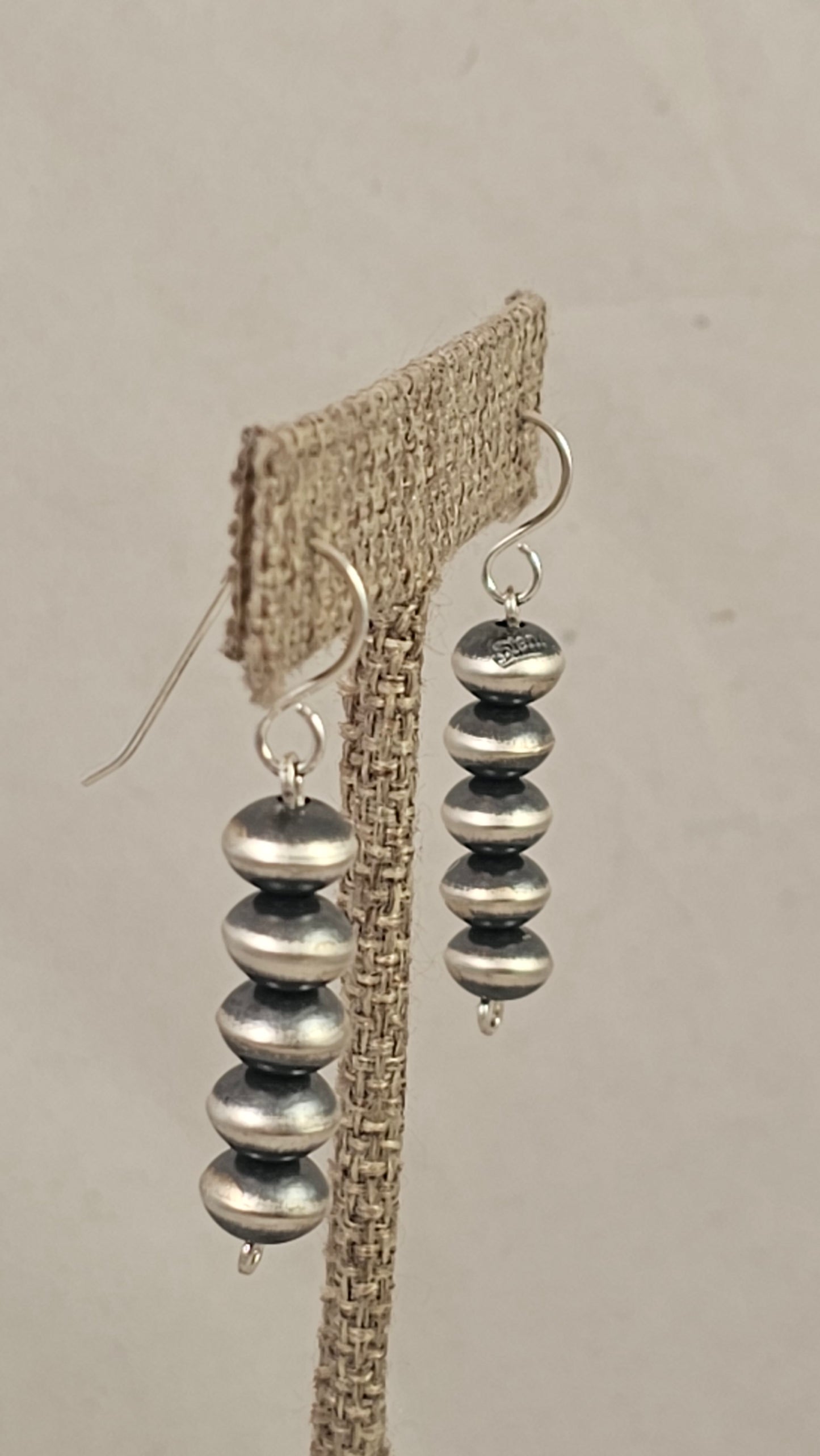 Navajo pearl earrings
