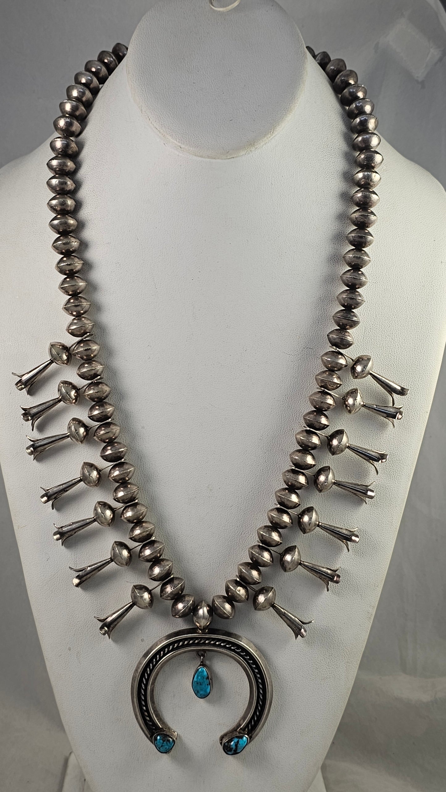 Squash blossom necklace