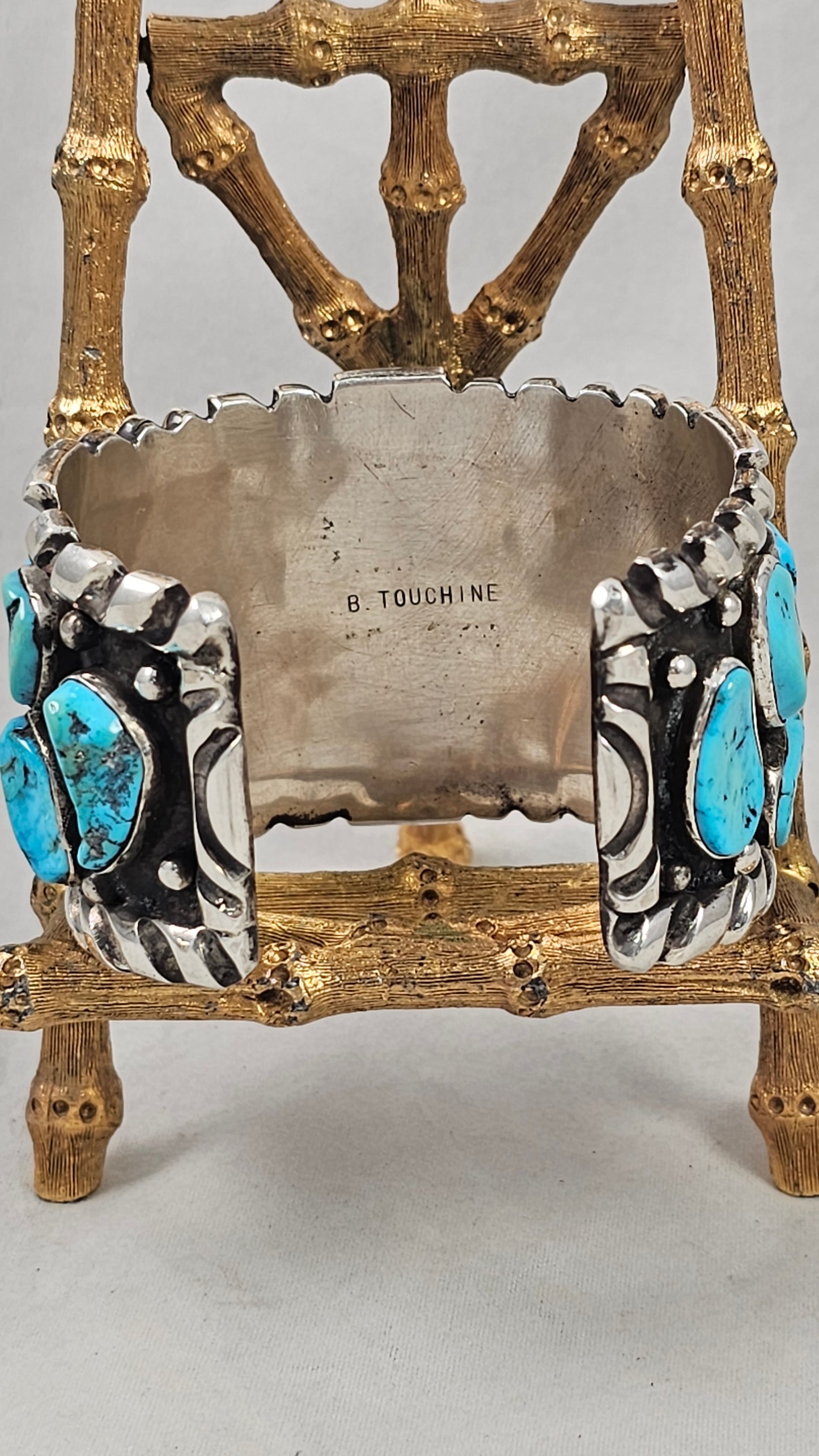 Turquoise ladies cuff