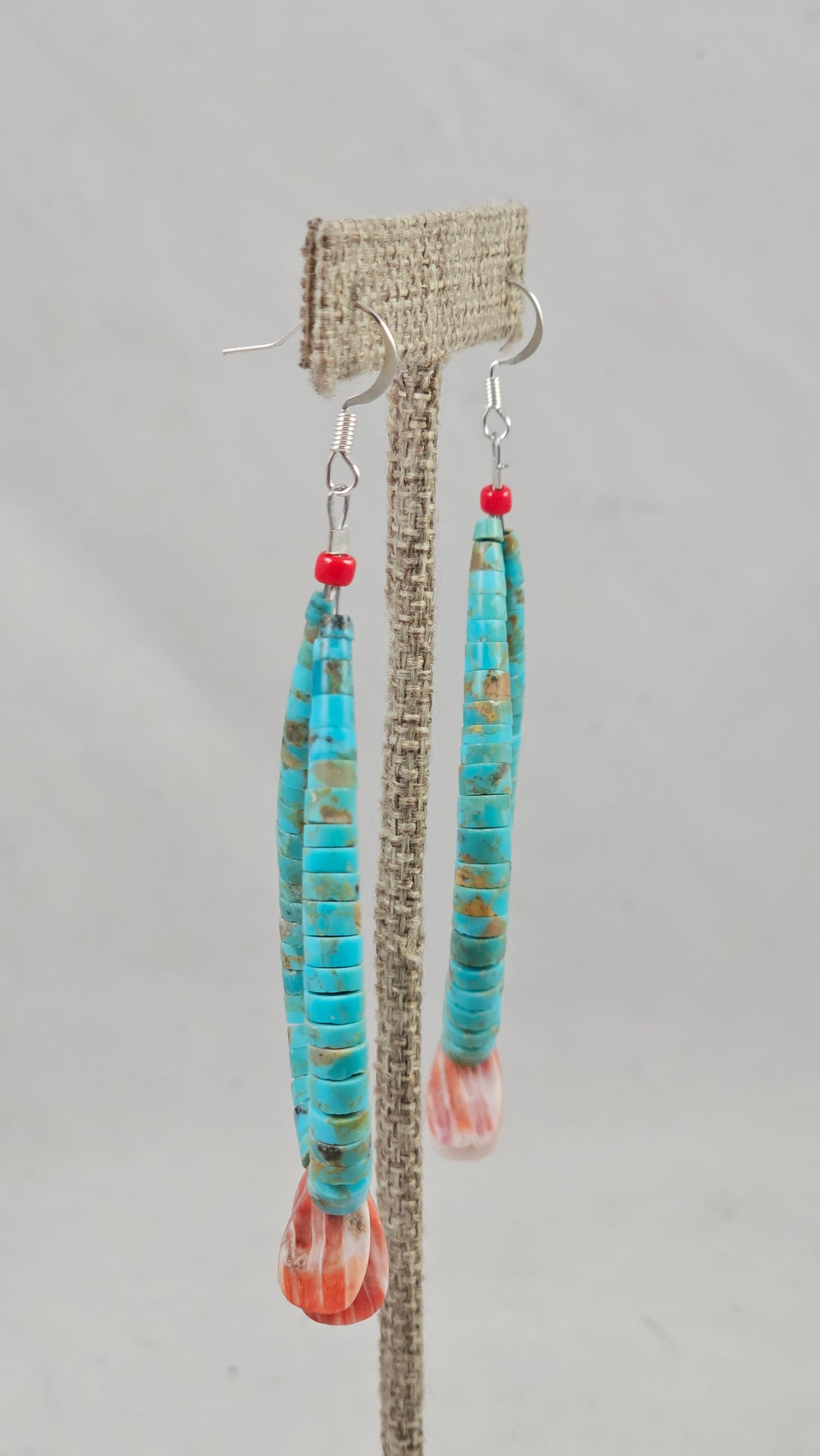 Santo Domingo turquoise jacla earrings