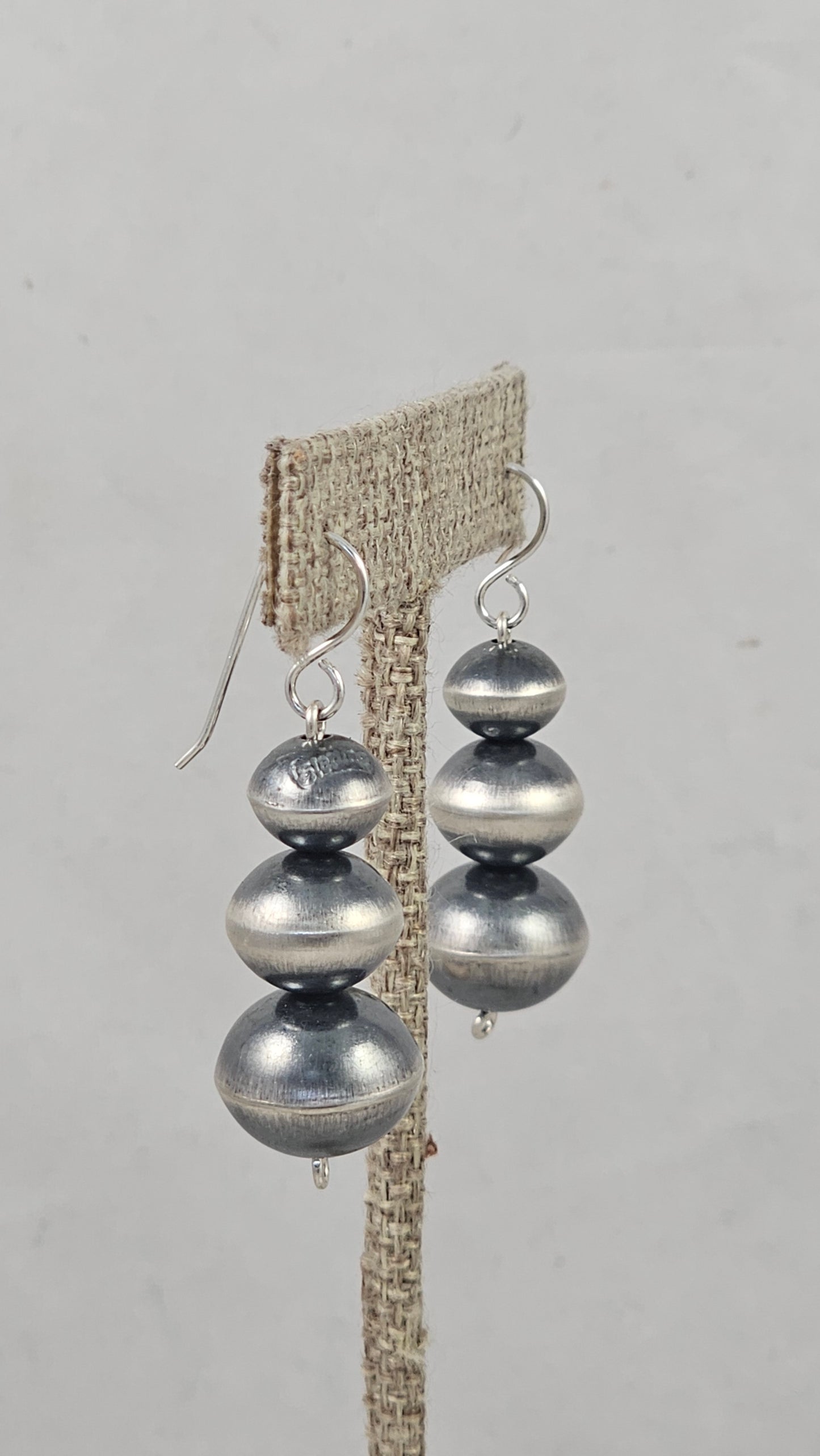 Navajo pearl earrings