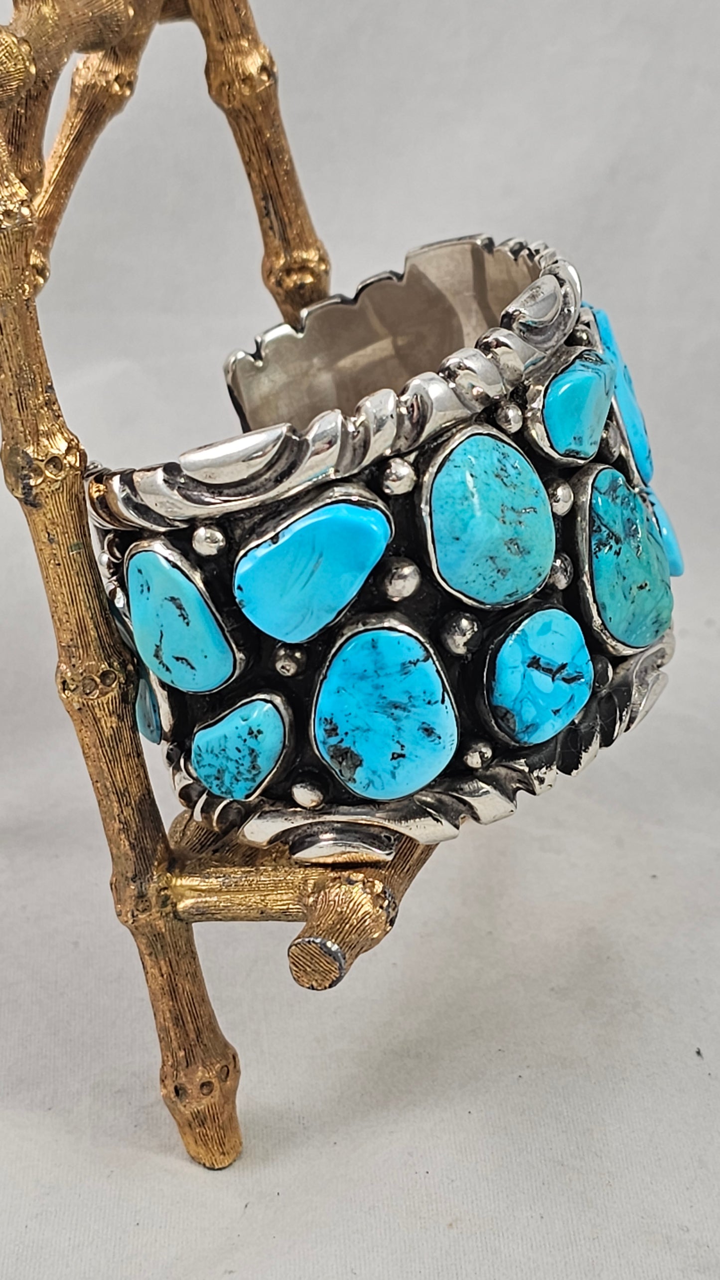 Turquoise ladies cuff