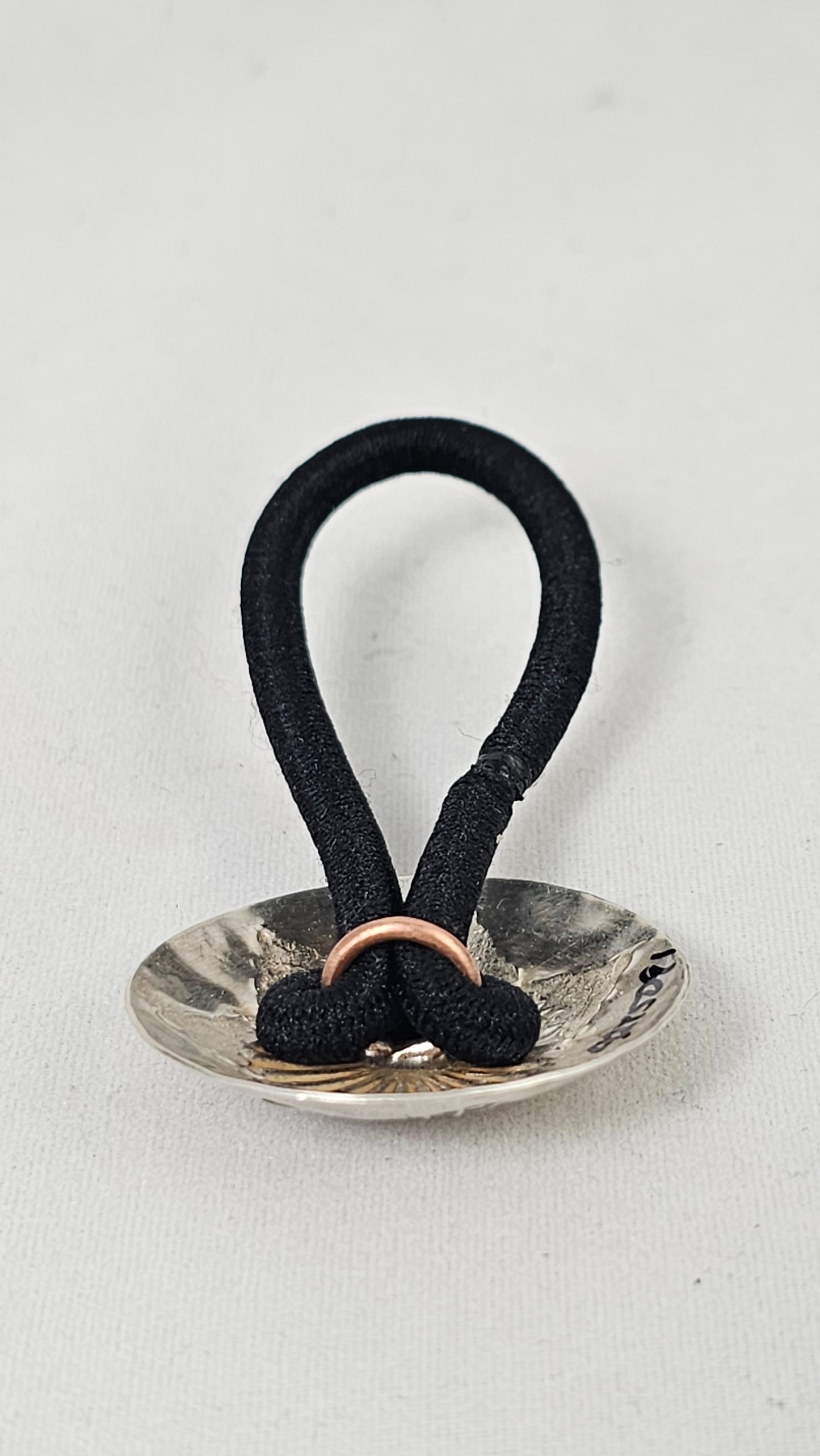 Sterling silver hair tie