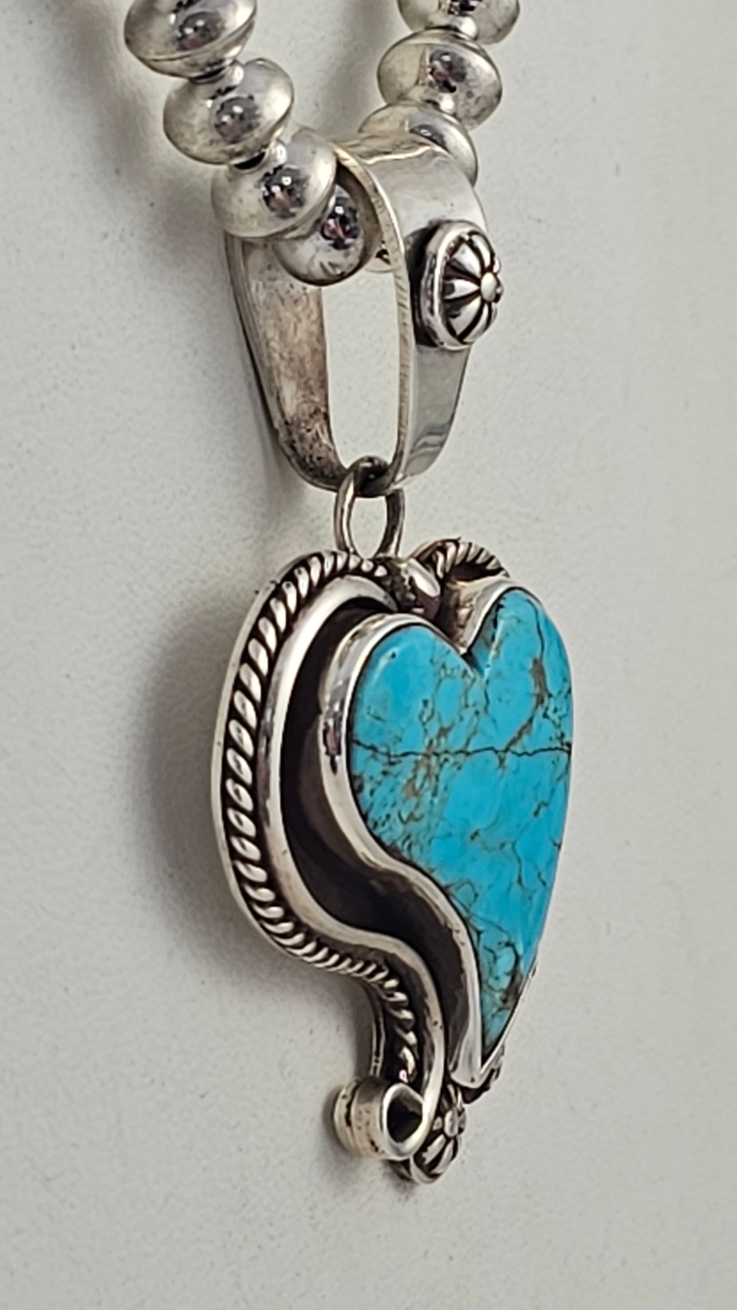 Turquoise Heart pendant