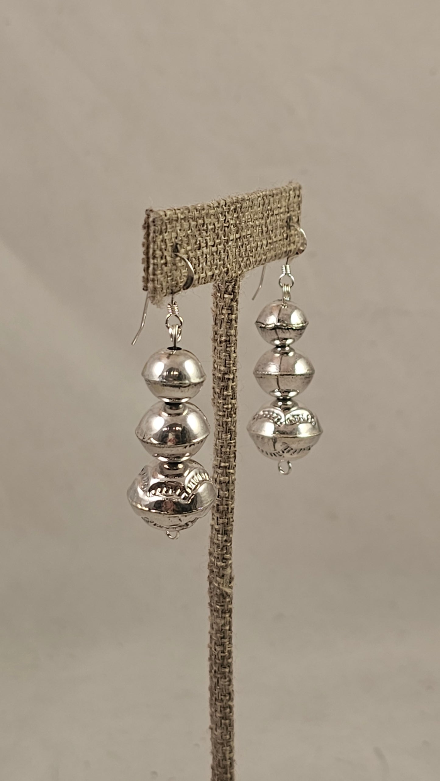Navajo pearl earrings