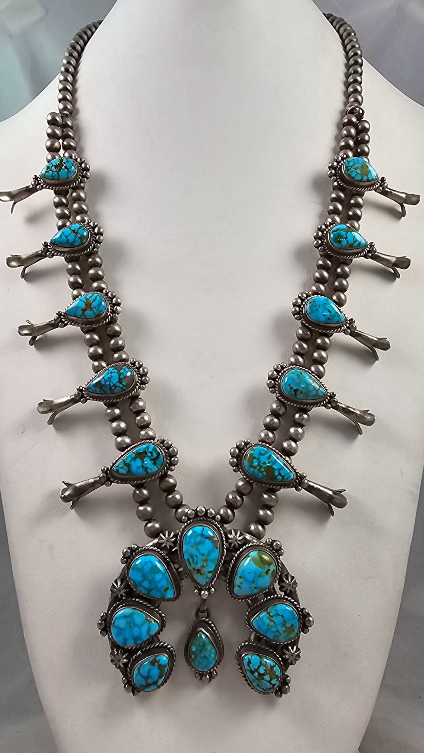Squash blossom necklace