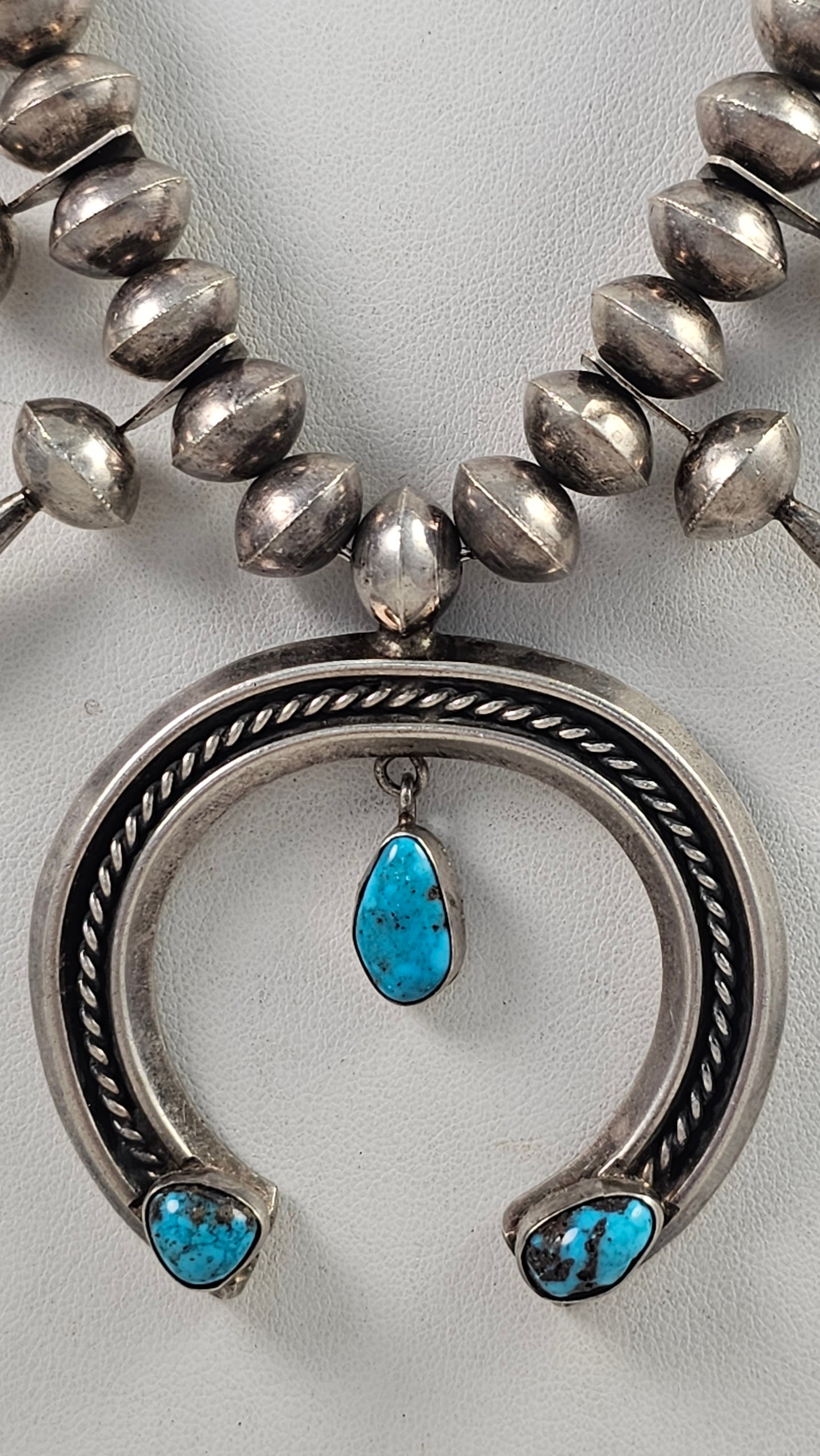 Squash blossom necklace