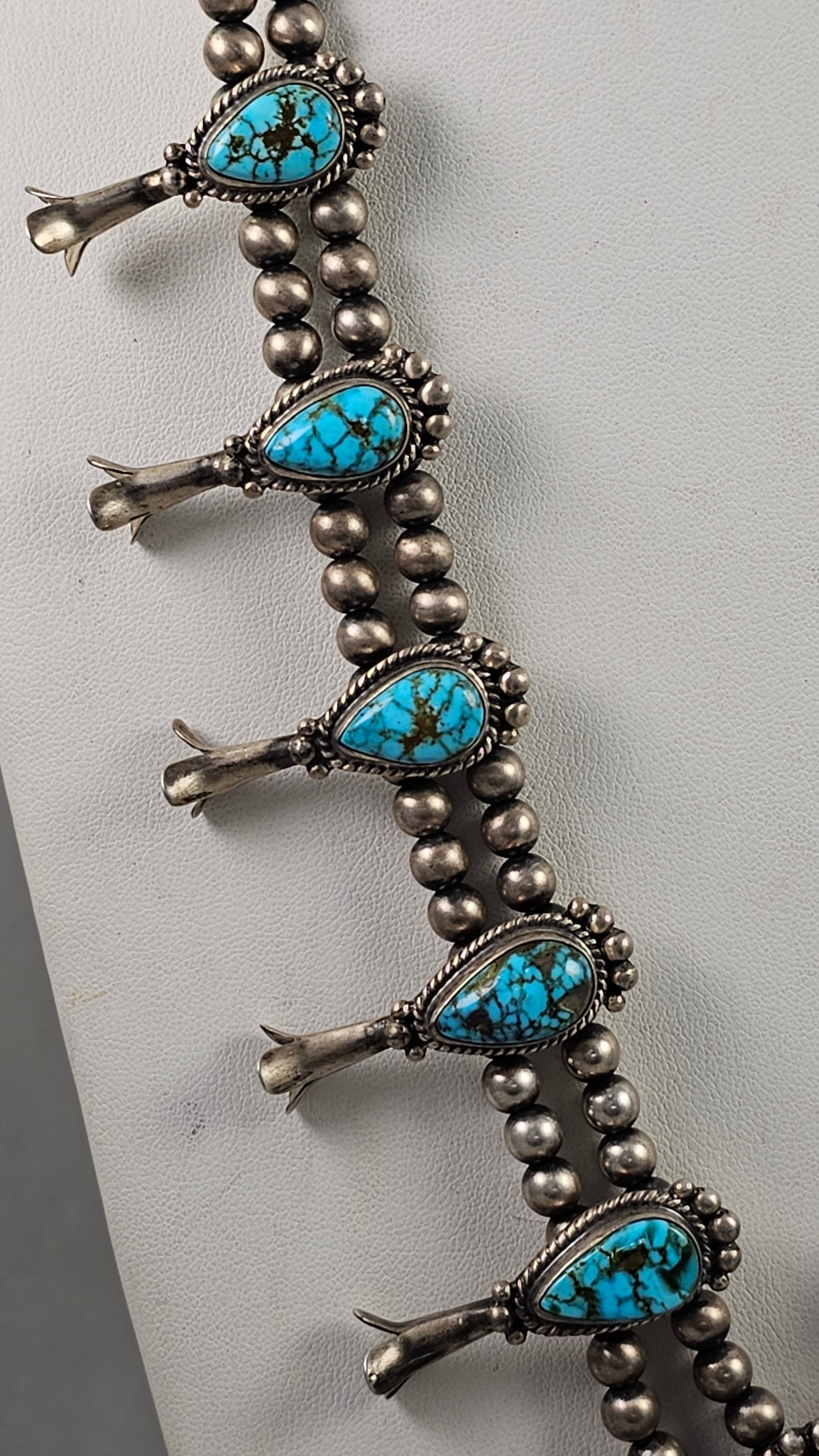 Squash blossom necklace