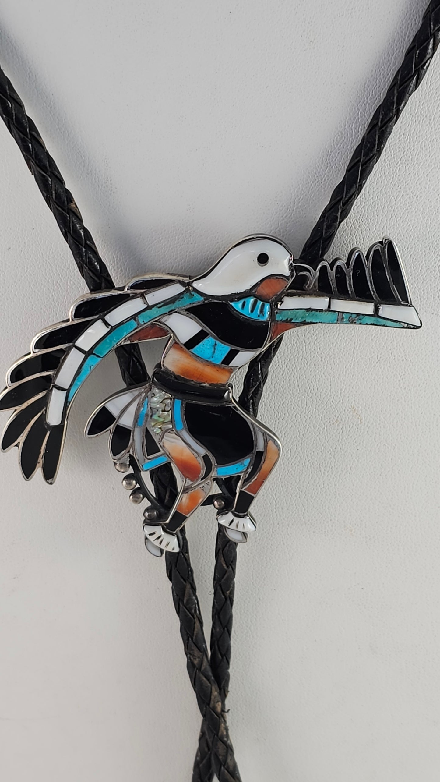 Eagle dancer bolo tie