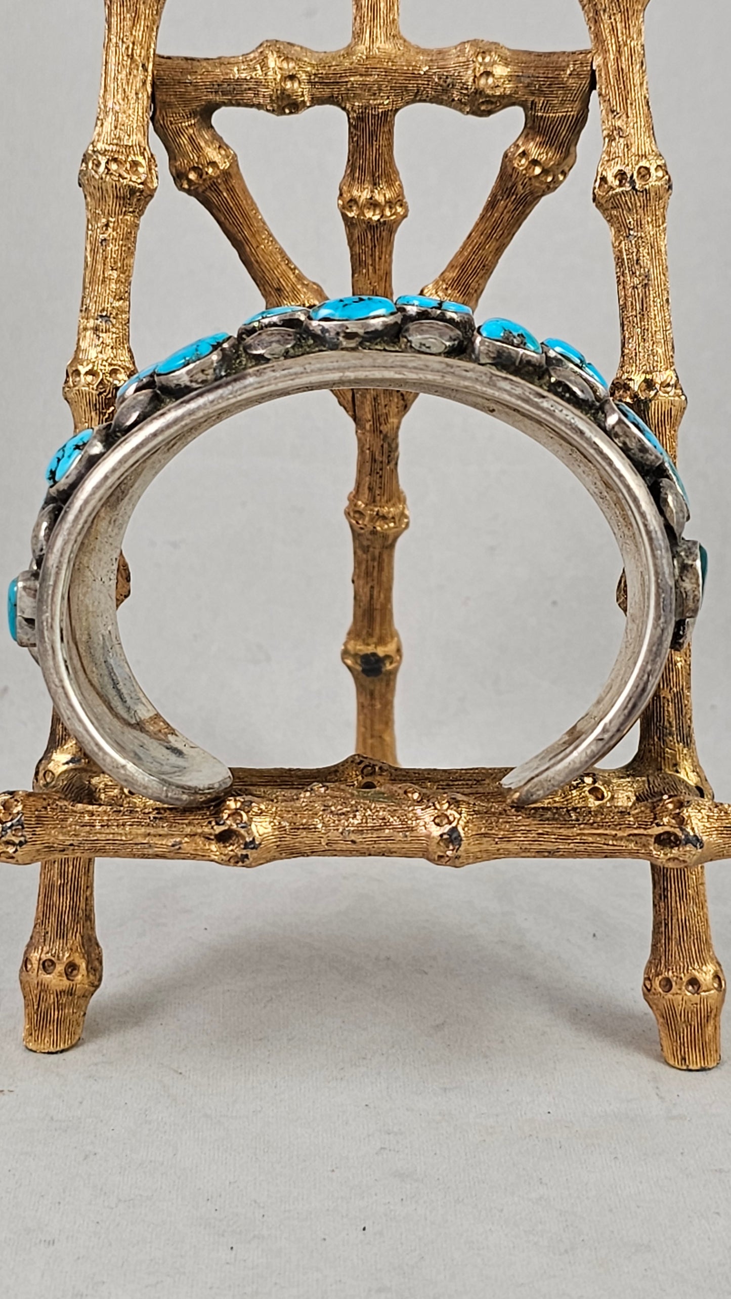 Vintage turquoise cuff