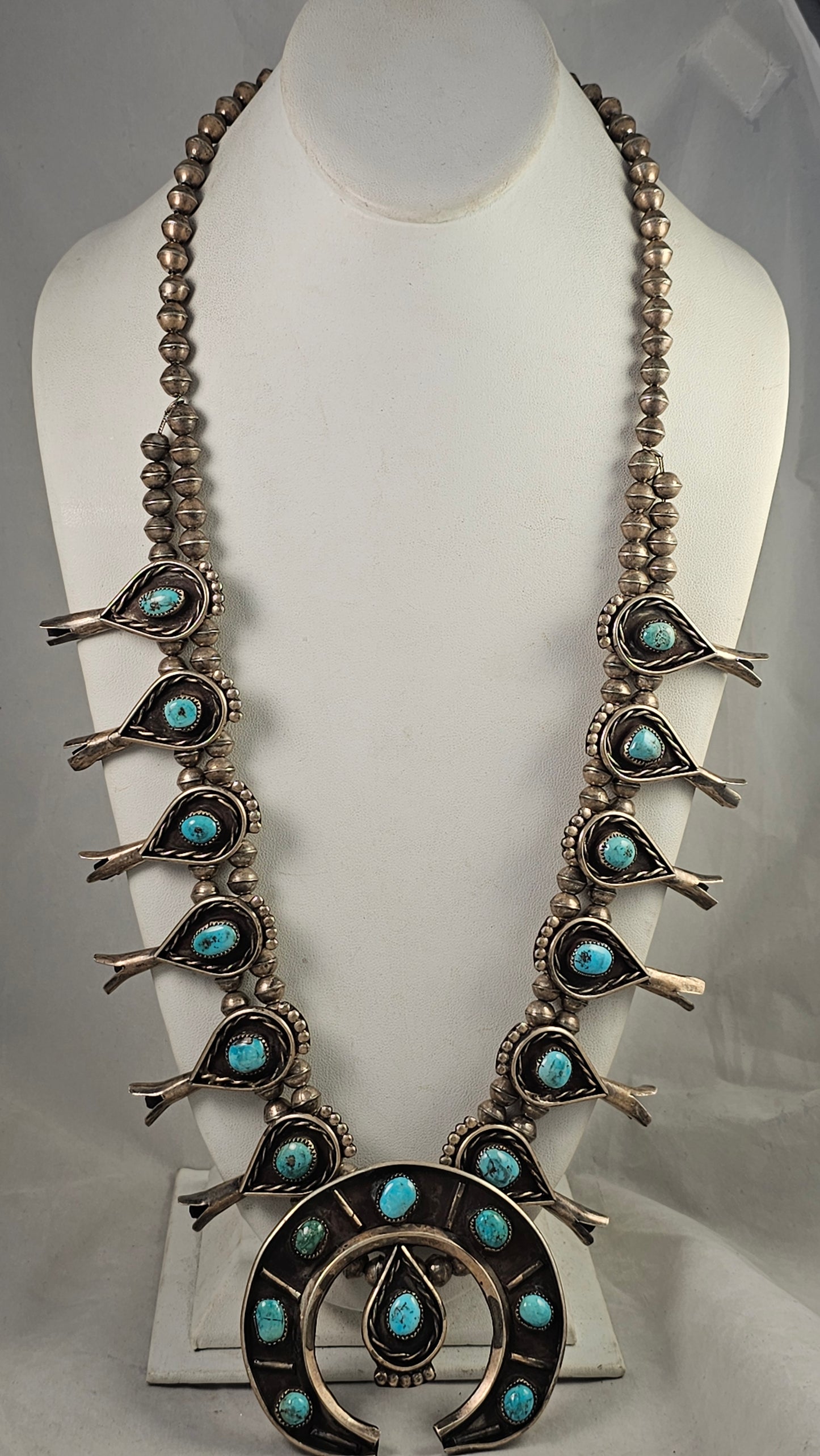 Squash blossom necklace