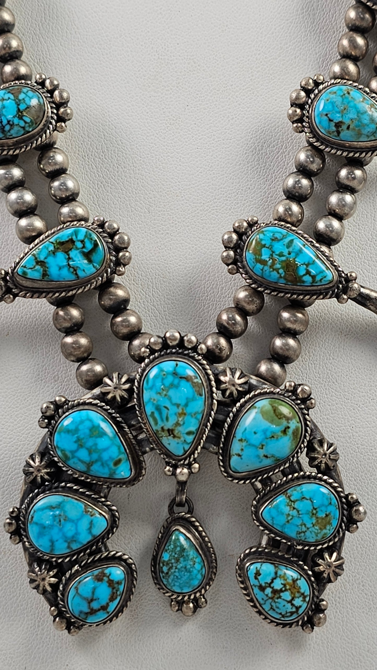 Squash blossom necklace