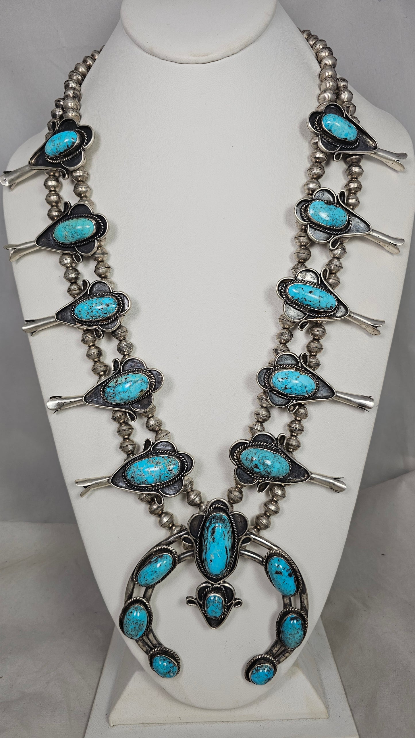 Squash blossom necklace