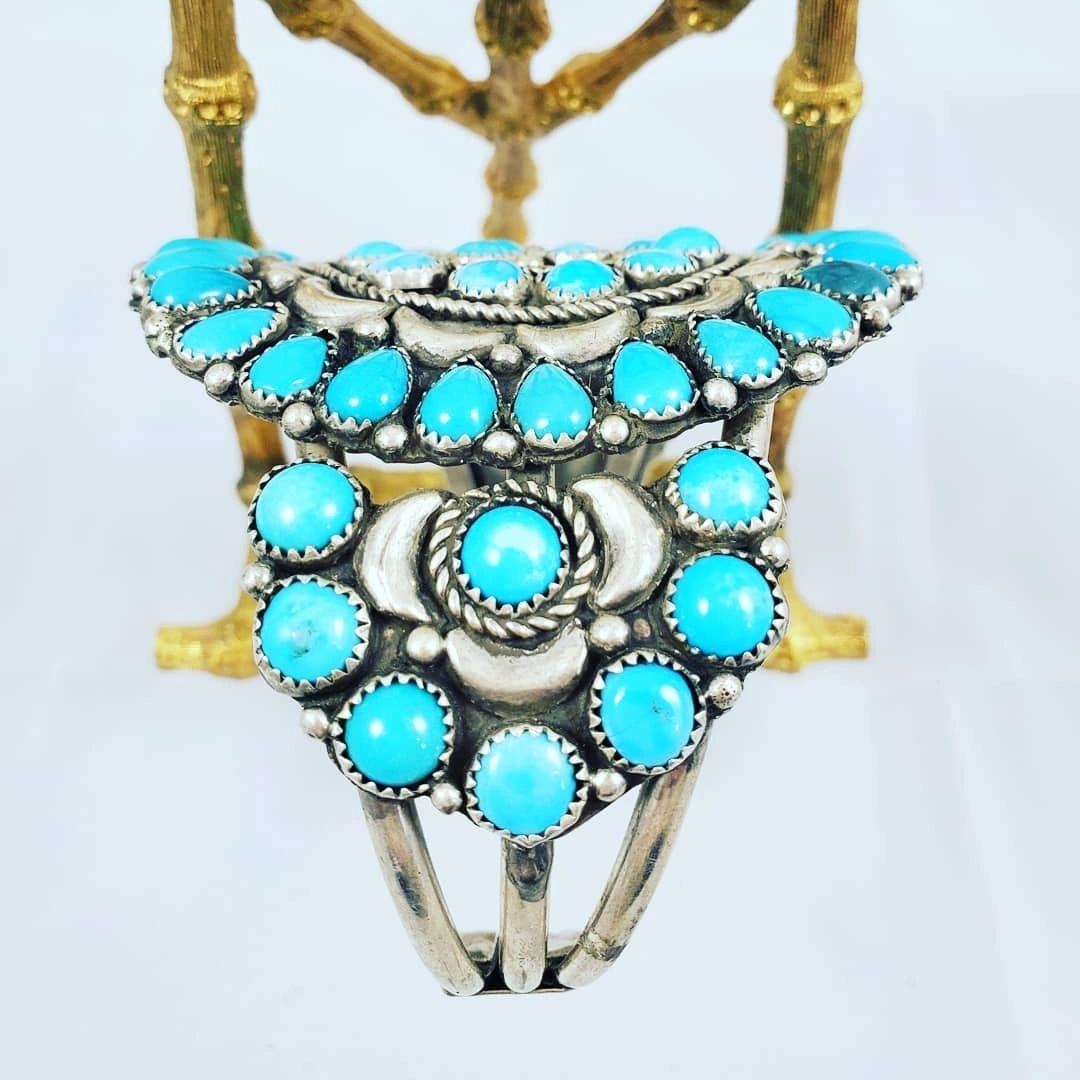 1980's cluster bracelet - Albuquerque Pawn Shop