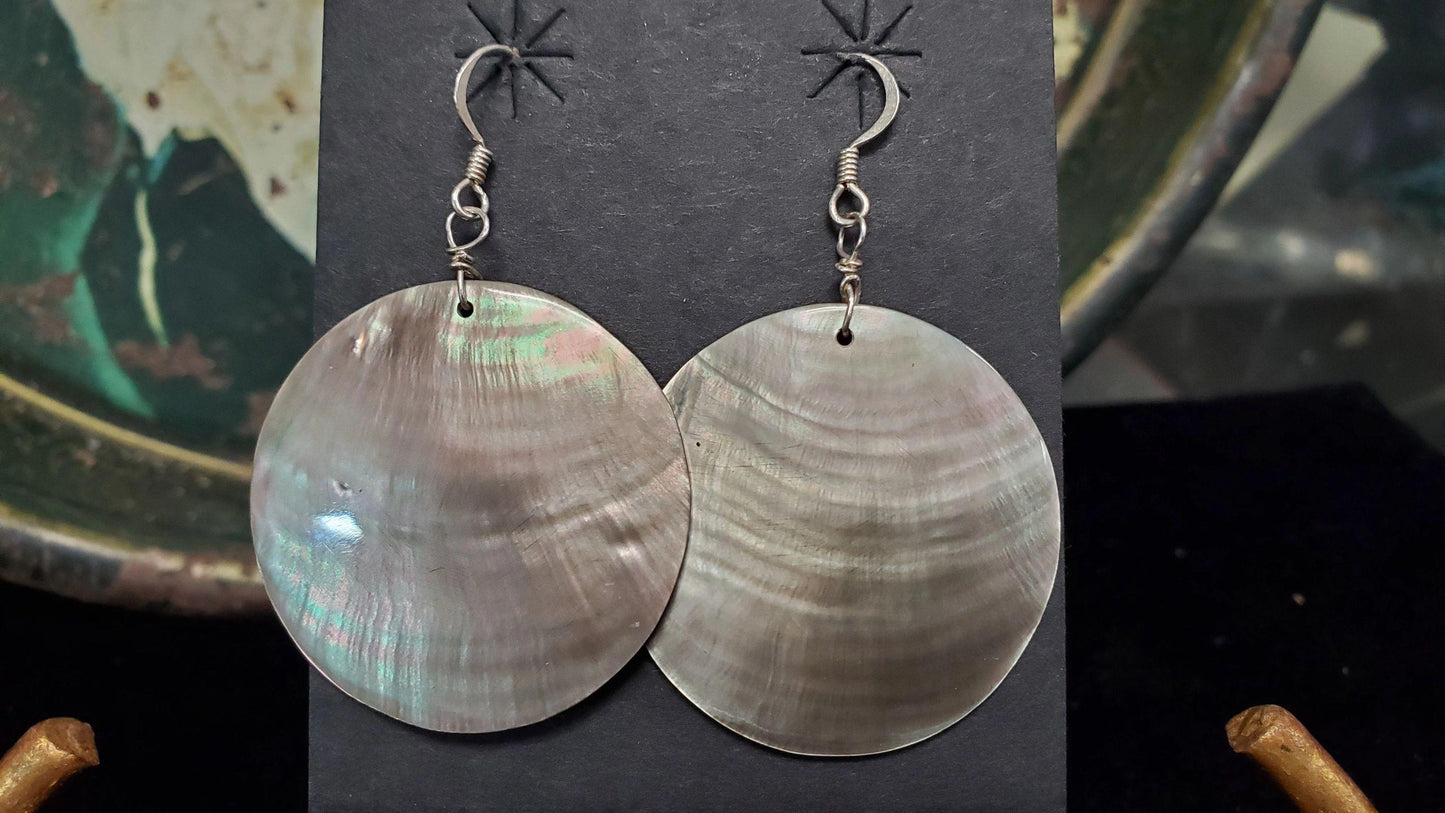 Small Mother of pearl earrings - Albuquerque Pawn Shop