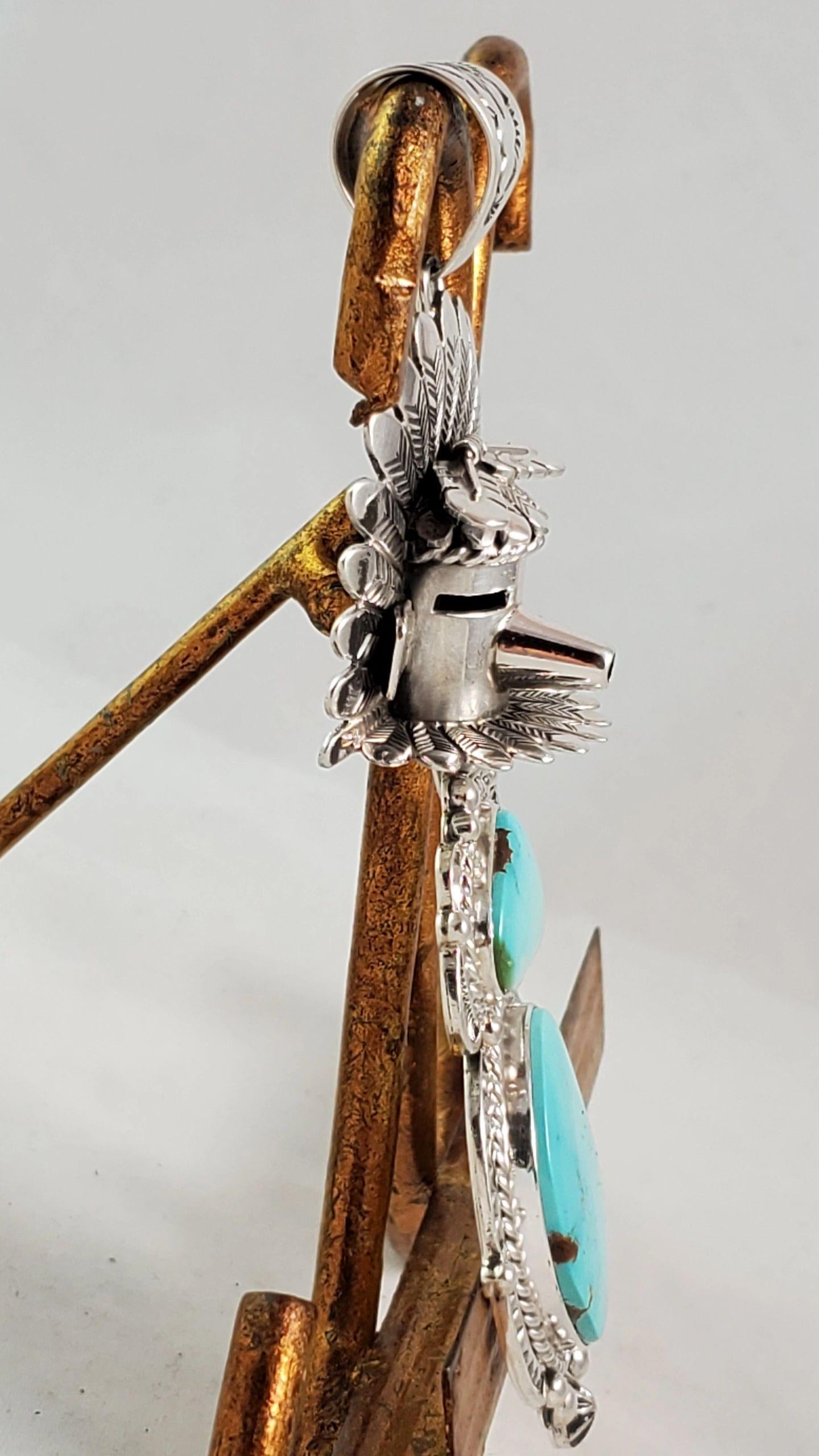 Freddy Charley kachina pendant - Albuquerque Pawn Shop