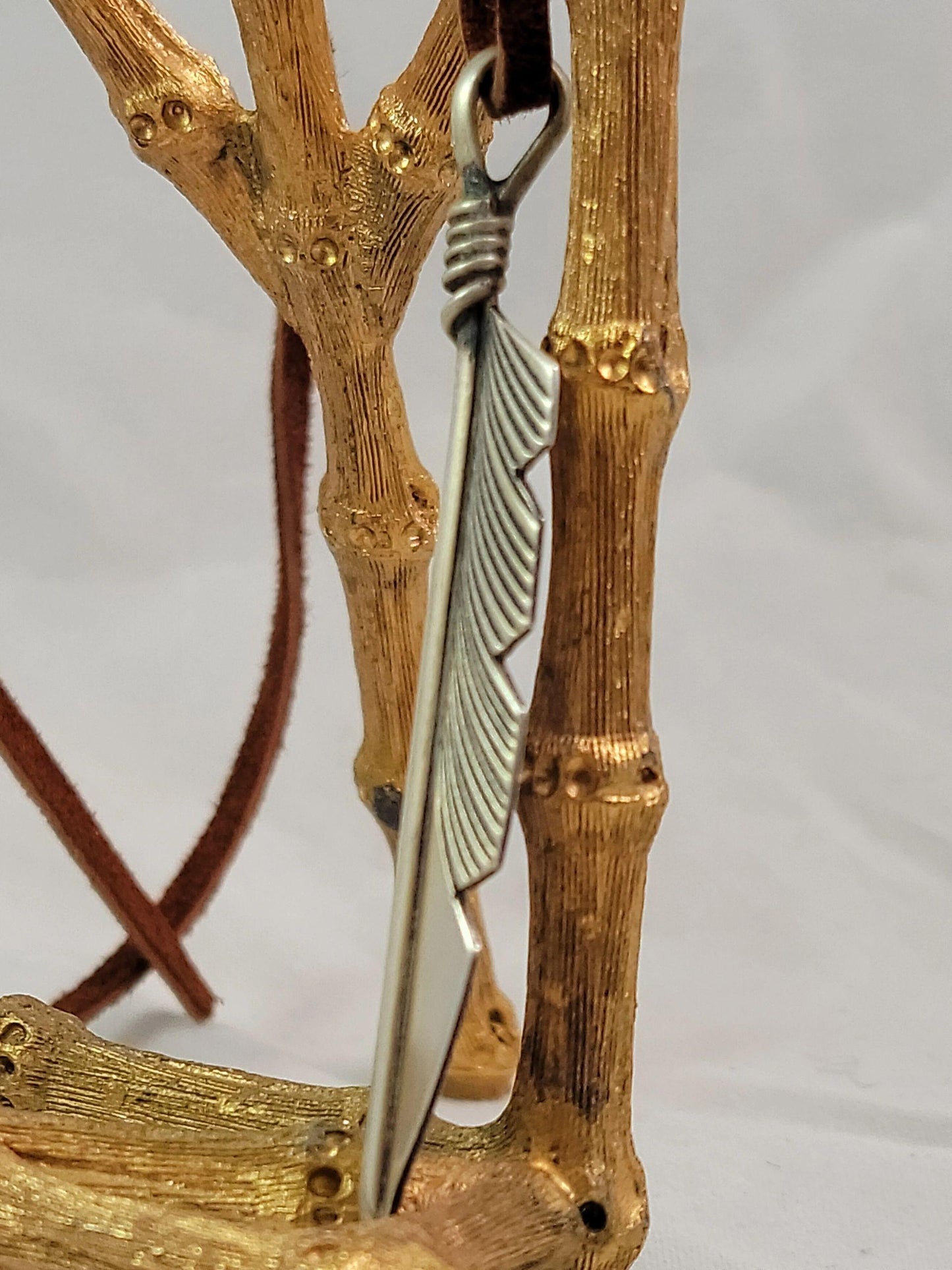 Feather pendant - Albuquerque Pawn Shop