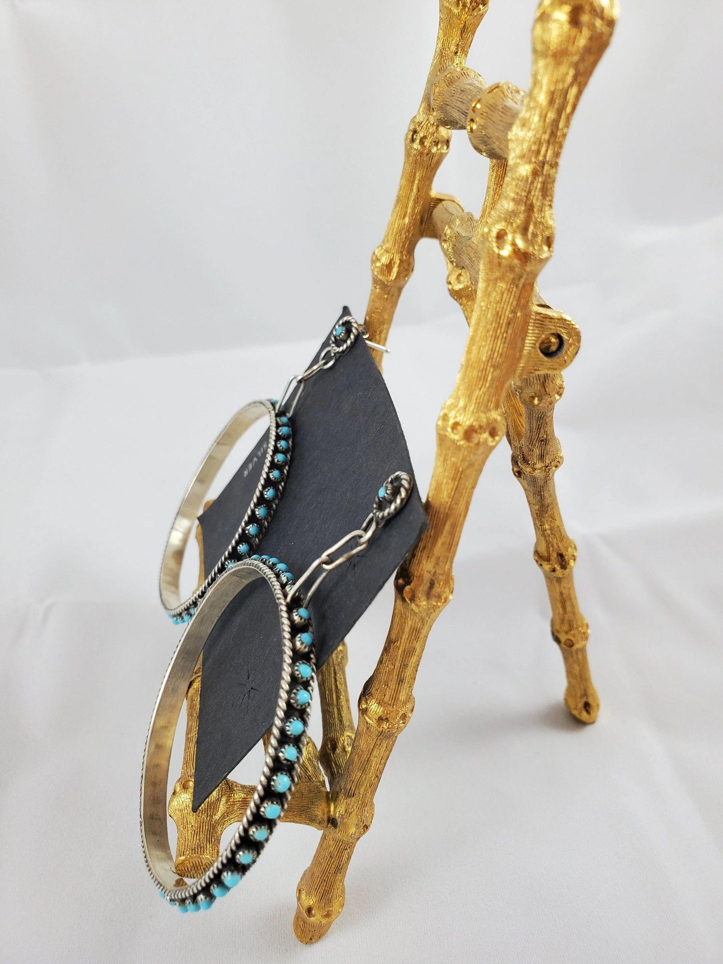 Snake eye dot hoops - Albuquerque Pawn Shop