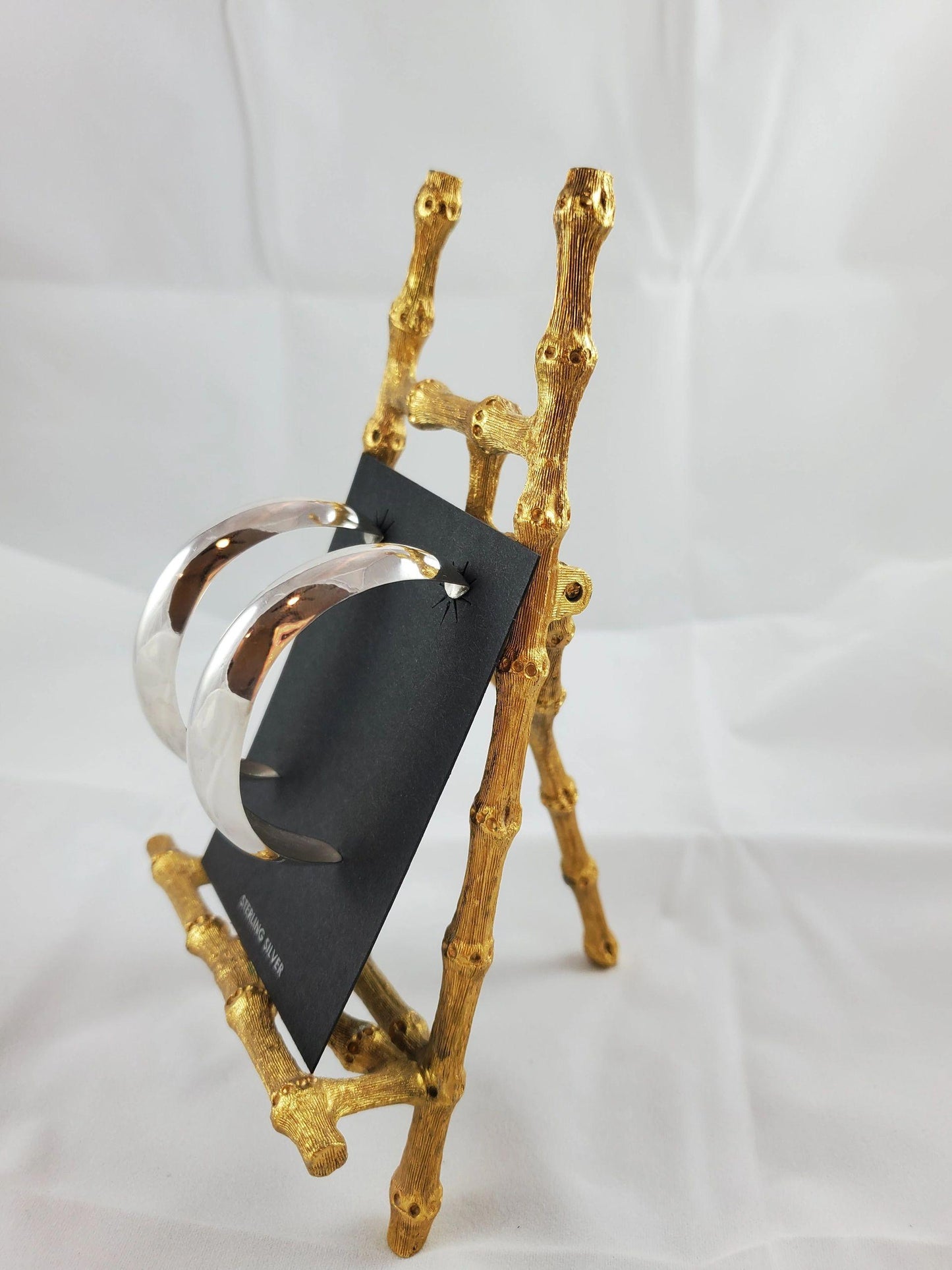 Silver hoop earrings - Albuquerque Pawn Shop