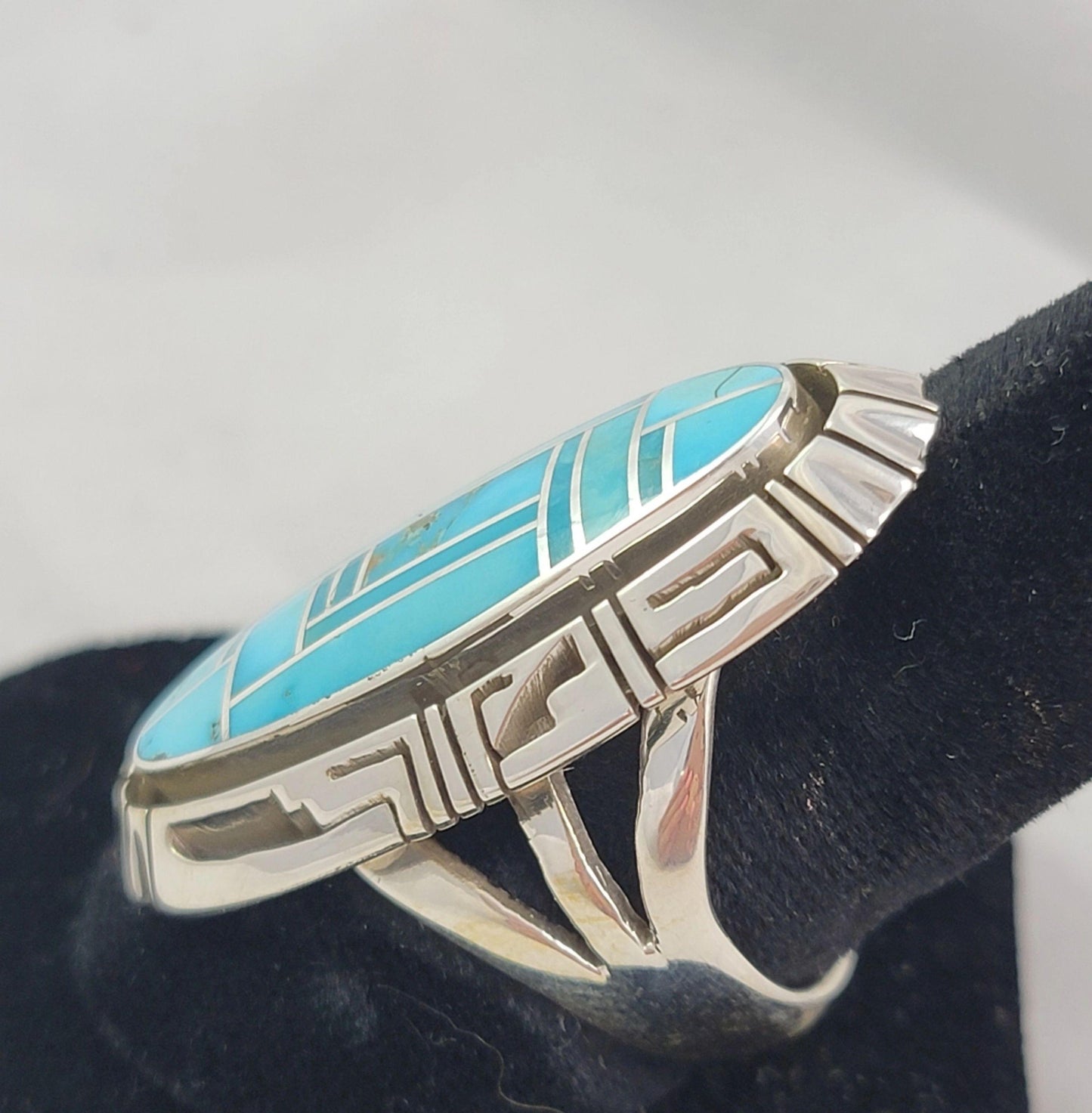 Inlay Turquoise Ring - Albuquerque Pawn Shop