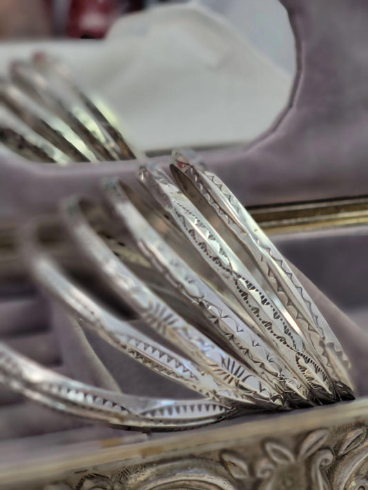 heavy triangle bangles - Albuquerque Pawn Shop