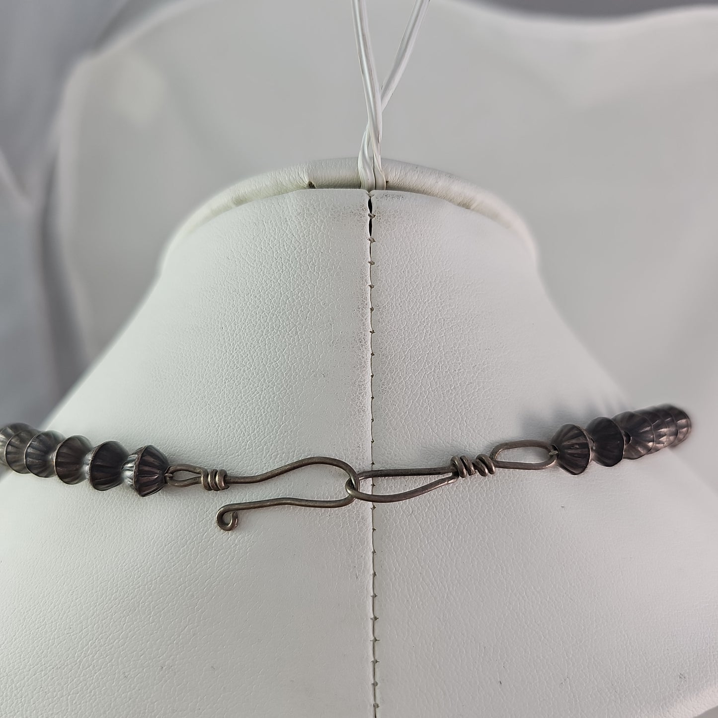 Vintage Zuni squash blossom necklace