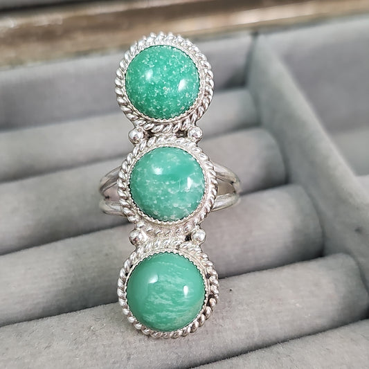 Green turquoise ring