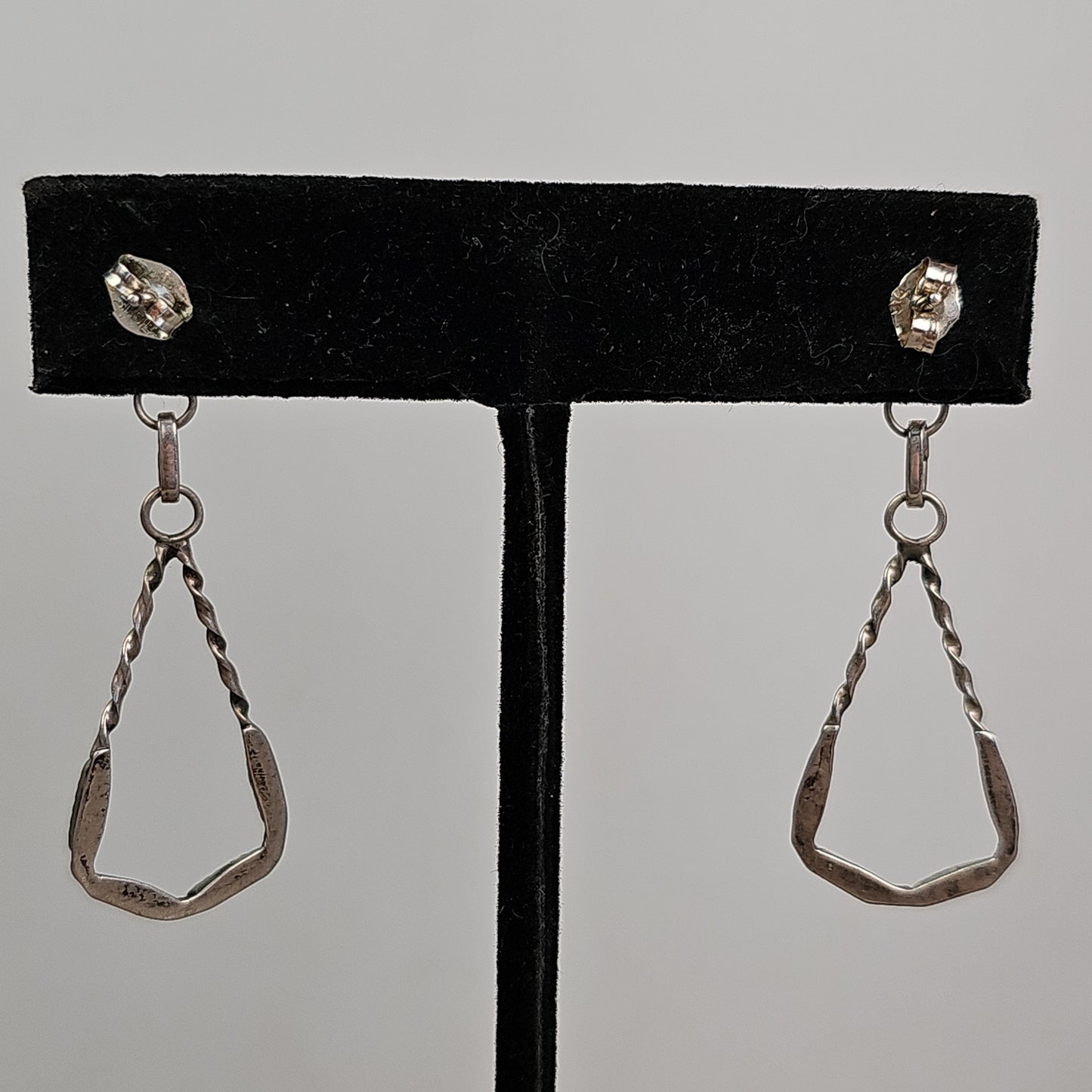 Vintage Zuni needlepoint earrings