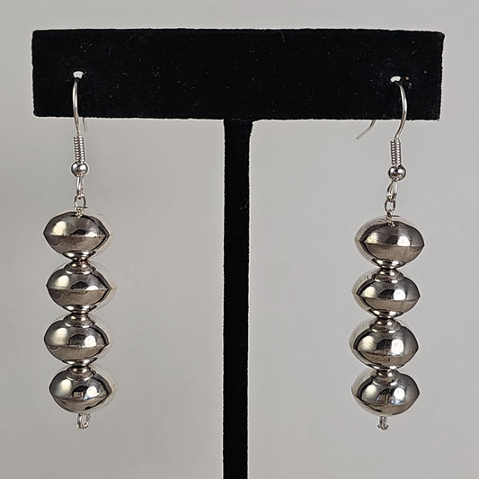 Navajo pearl earrings