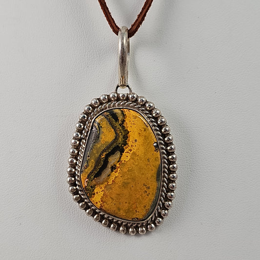 Bumblebee Jasper pendant