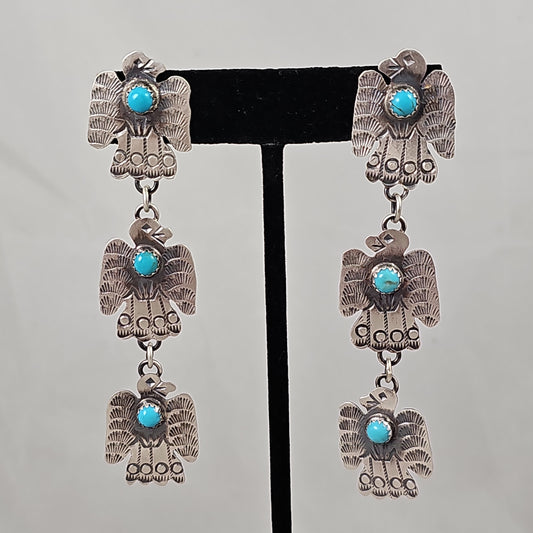 Tripple Thunderbird earrings